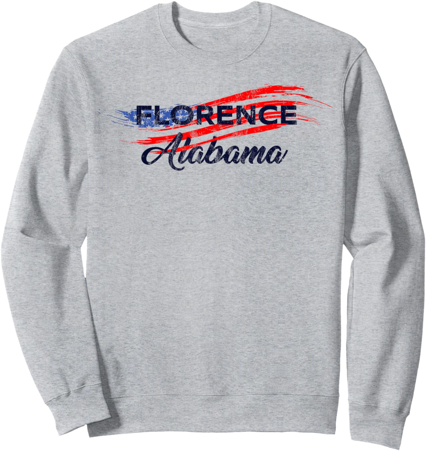 Florence Alabama, USA Vintage Hometown American Original Sweatshirt - Sweatshirt | Ash