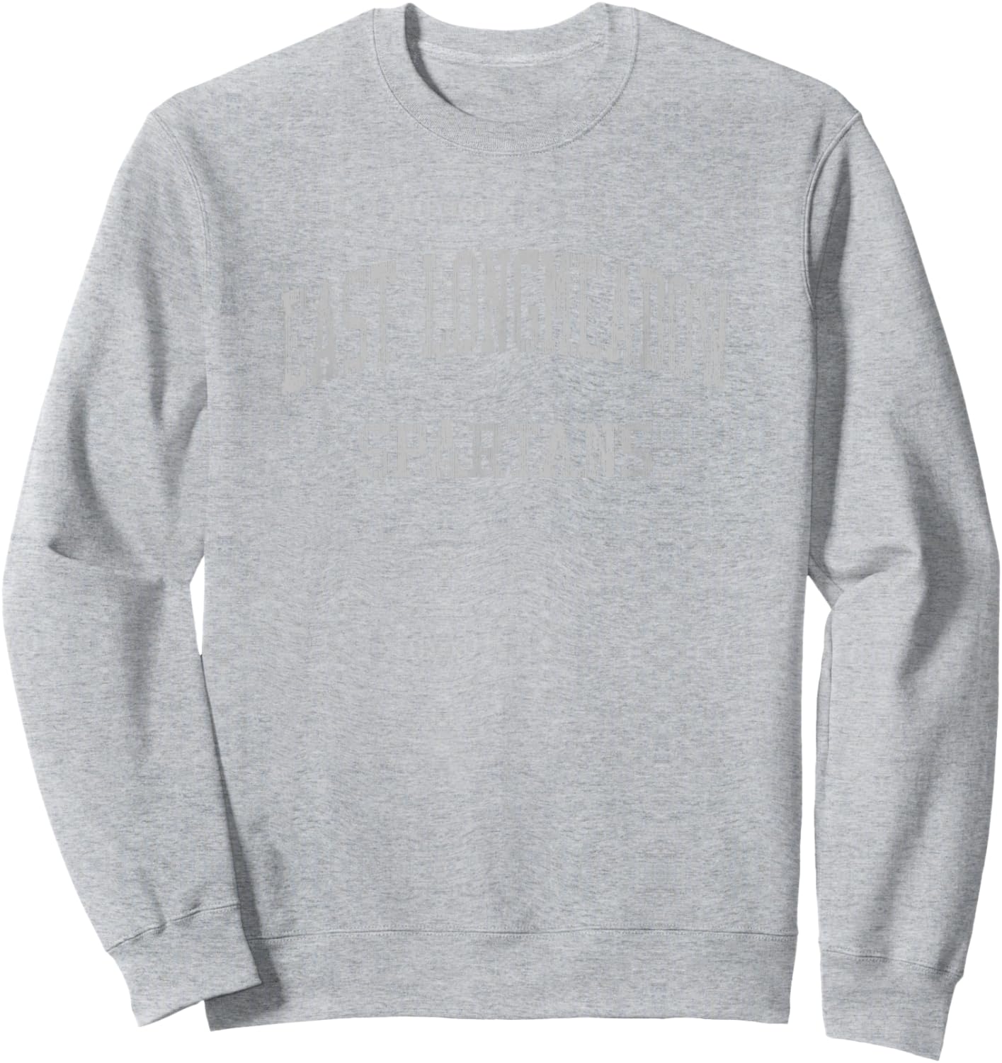 East Longmeadow High School HS East Longmeadow MA Vintage Sp Sweatshirt - Sweatshirt | Ash