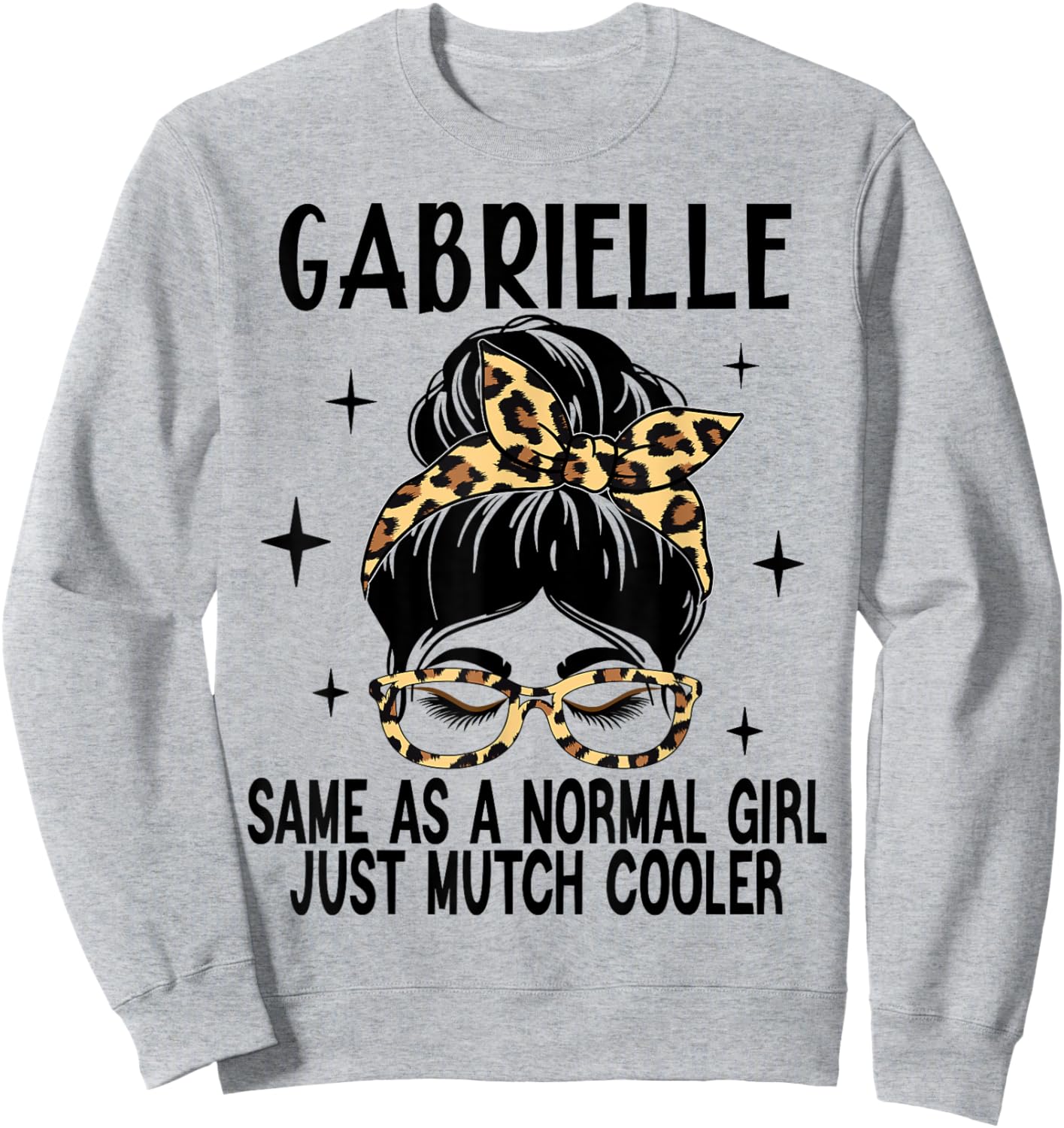 GABRIELLE Costume Definition Personalized Name GABRIELLE Sweatshirt - Sweatshirt | Ash