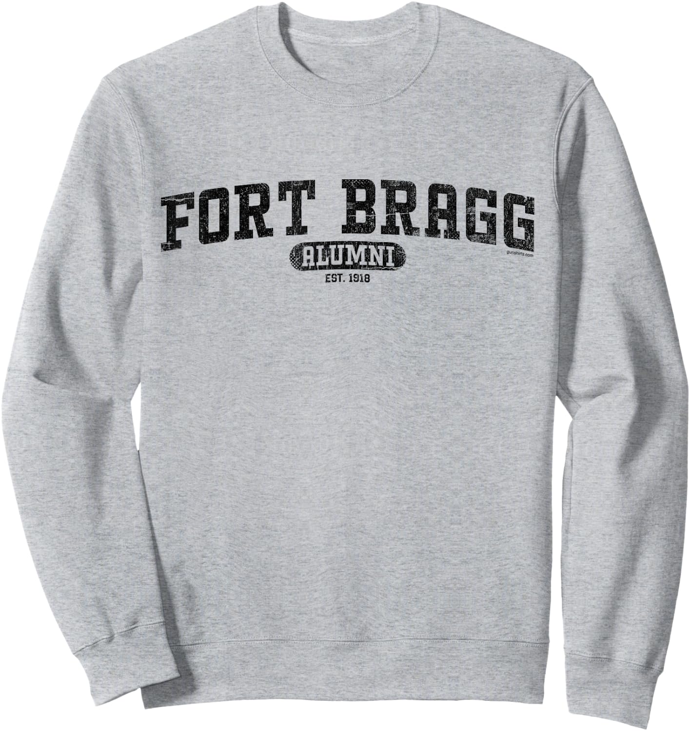 Fort Bragg Alumni - Home of Airborne & Special Operations! Sweatshirt - Sweatshirt | Ash