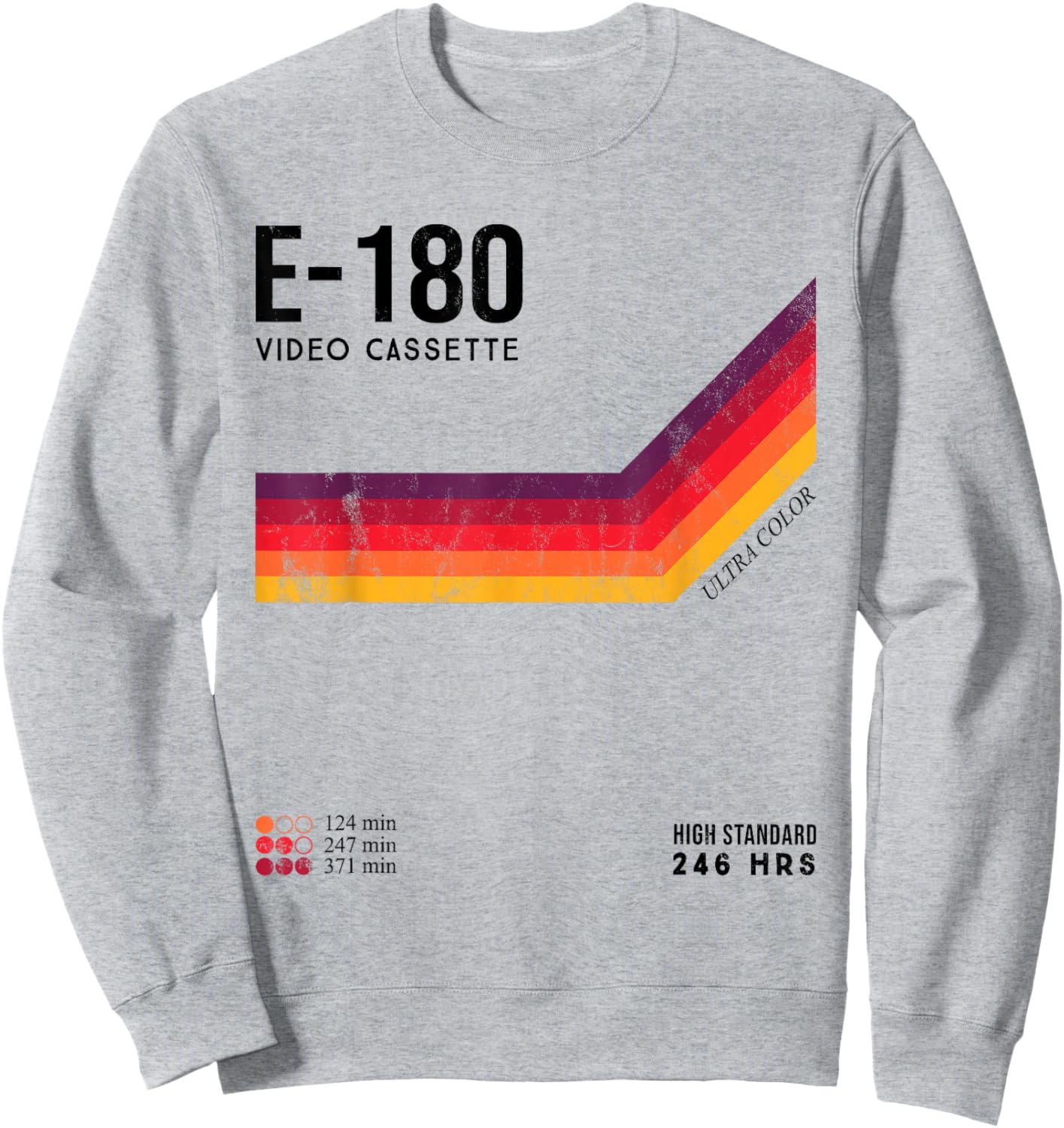 Vintage 80s video cassette tape Sweatshirt - Sweatshirt | Ash