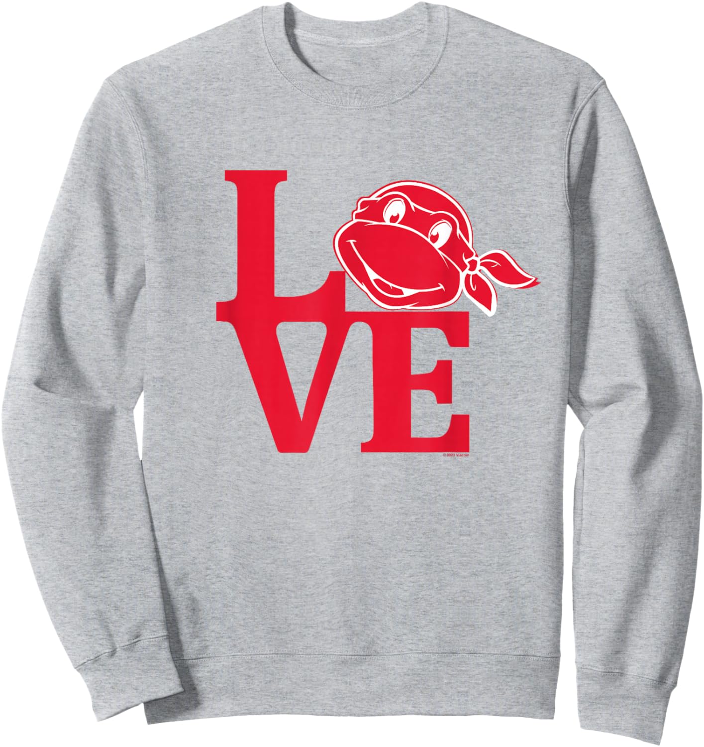 Teenage Mutant Ninja Turtles Valentine's Day LOVE Sweatshirt - Sweatshirt | Ash