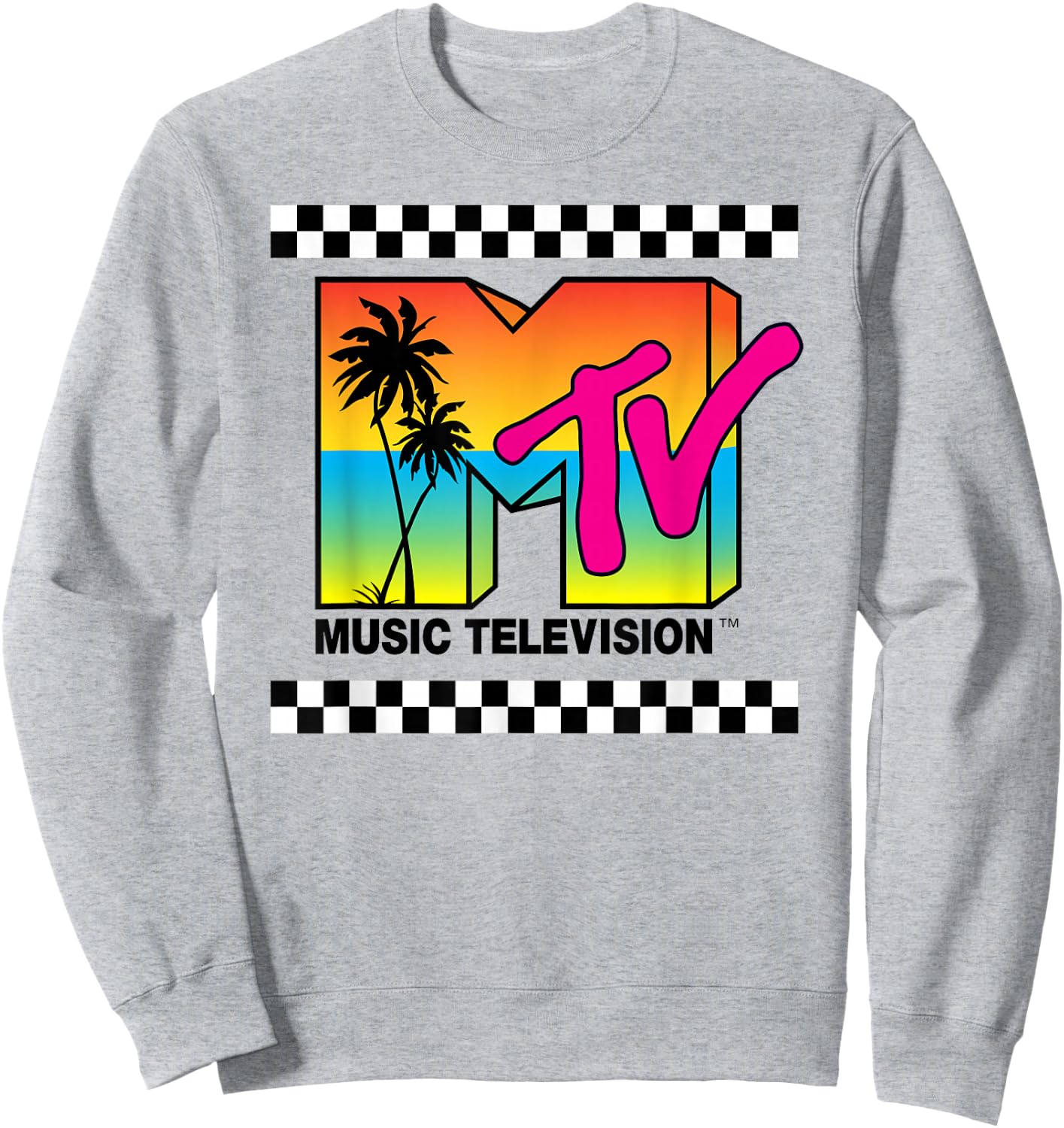 MTV Sunset Logo Sweatshirt - Sweatshirt | Ash