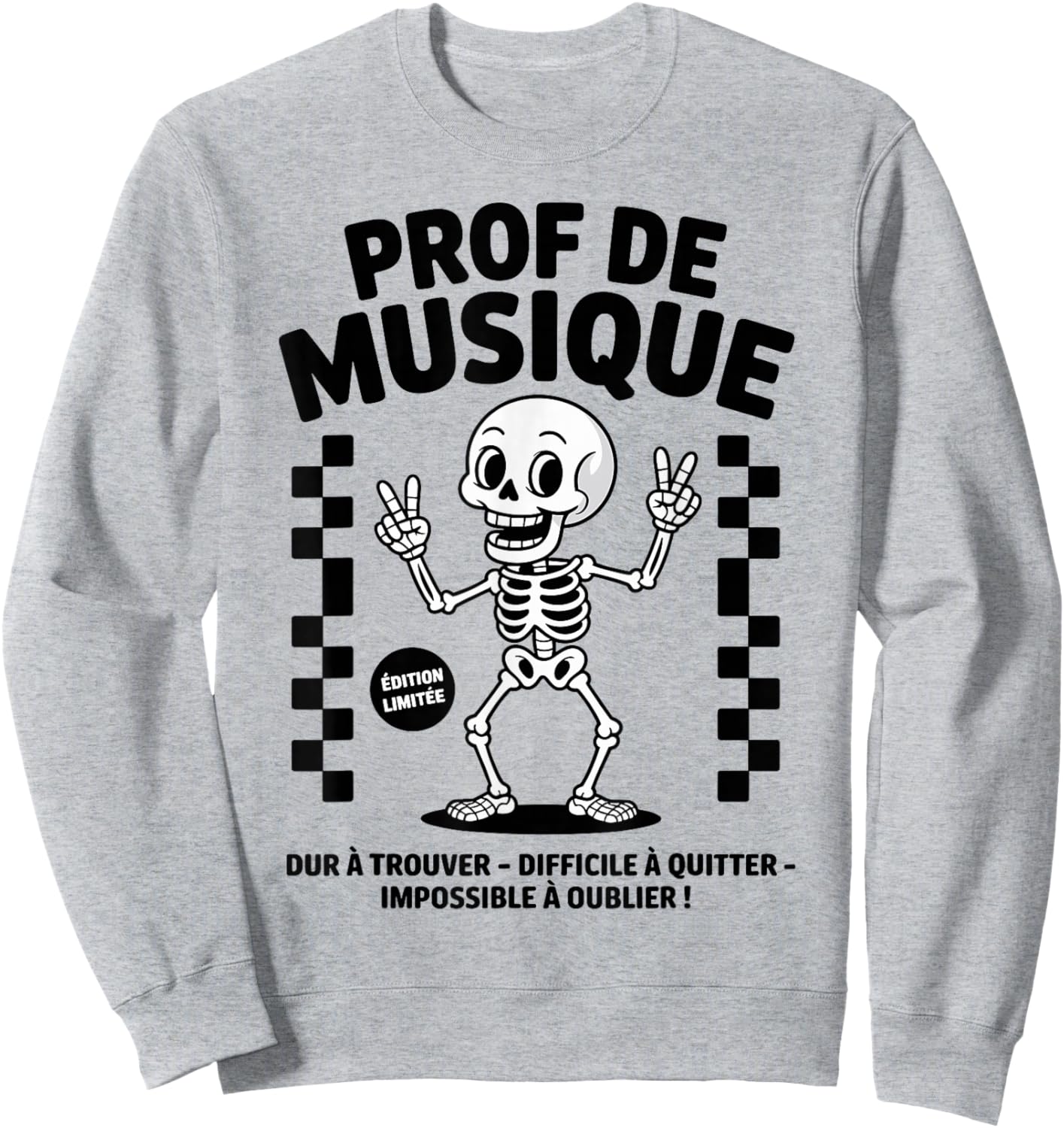 Music Teacher Humour - Funny Gift Sweatshirt - Sweatshirt | Ash