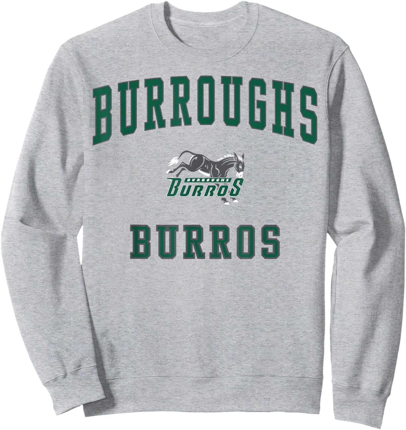 Burroughs High School Burros C1 Sweatshirt - Sweatshirt | Ash