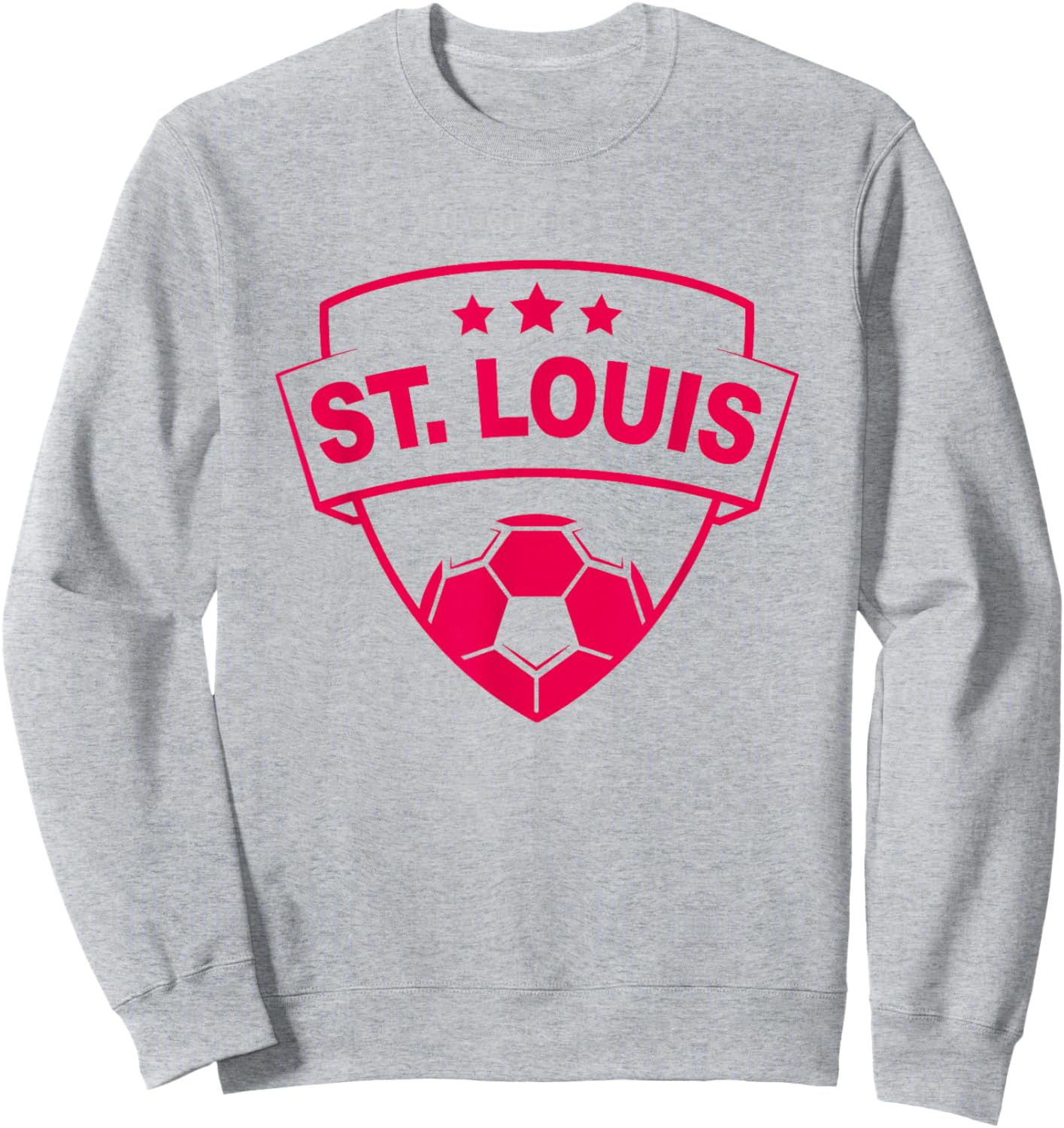 ST. LOUIS - Throwback Design - Classic Sweatshirt - Sweatshirt | Ash