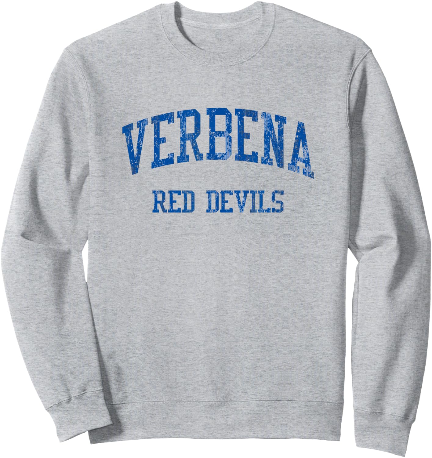 Verbena High School HS Verbena AL Vintage Sports Sweatshirt - Sweatshirt | Ash