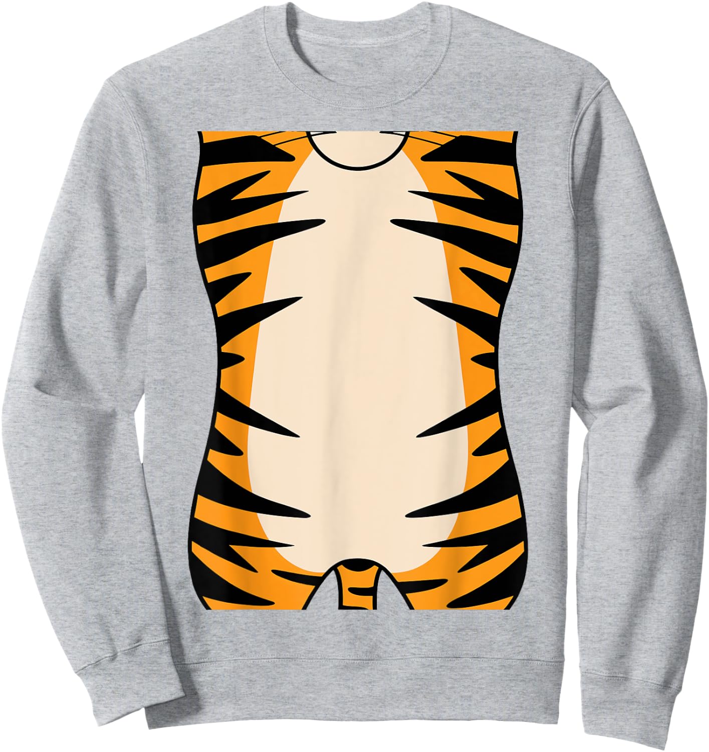 Tiger Shirt Adult Kids Men Women Tiger Costume Sweatshirt - Sweatshirt | Ash