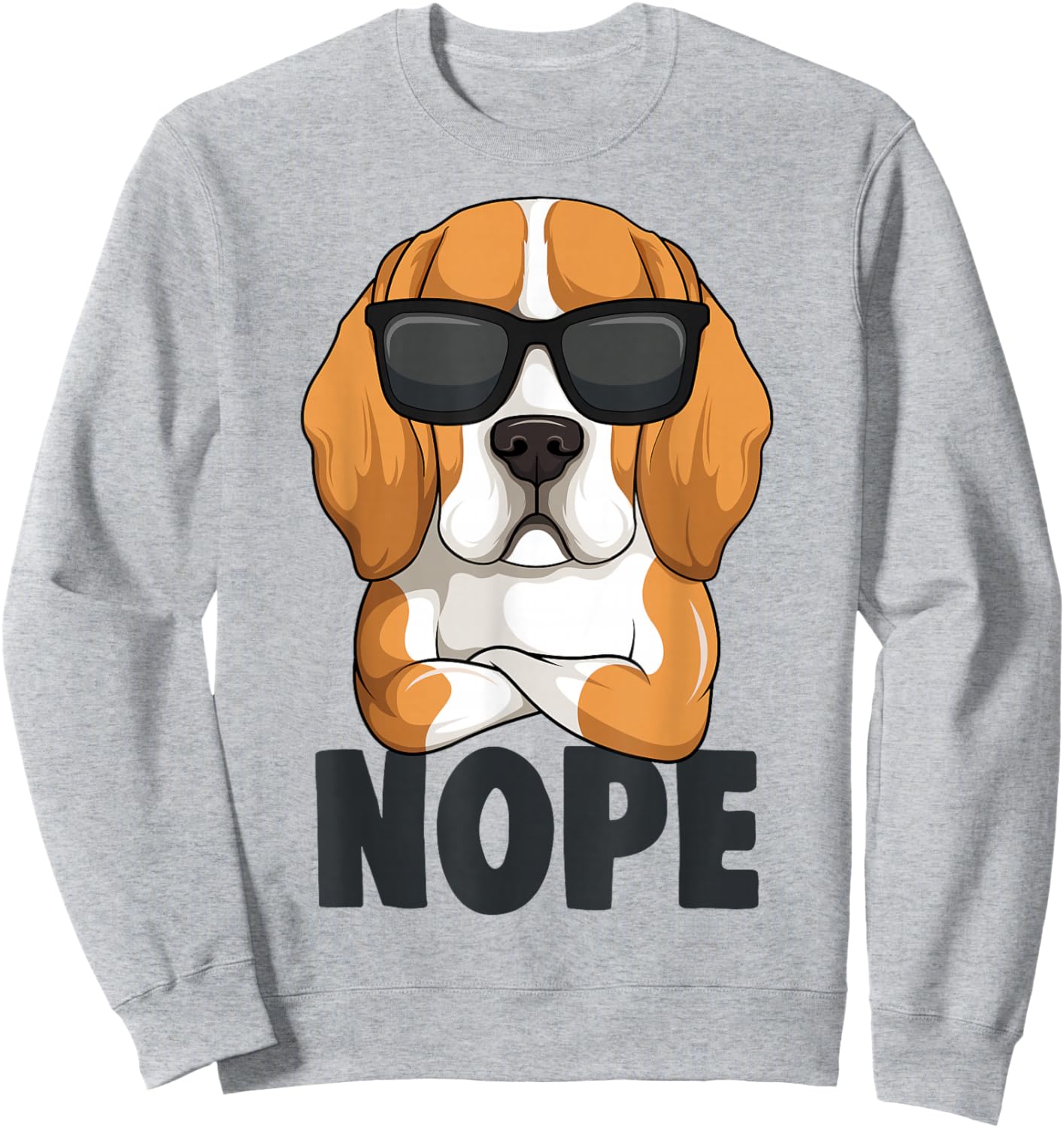 Beagle Dog Children Boys Women Sweatshirt - Sweatshirt | Ash