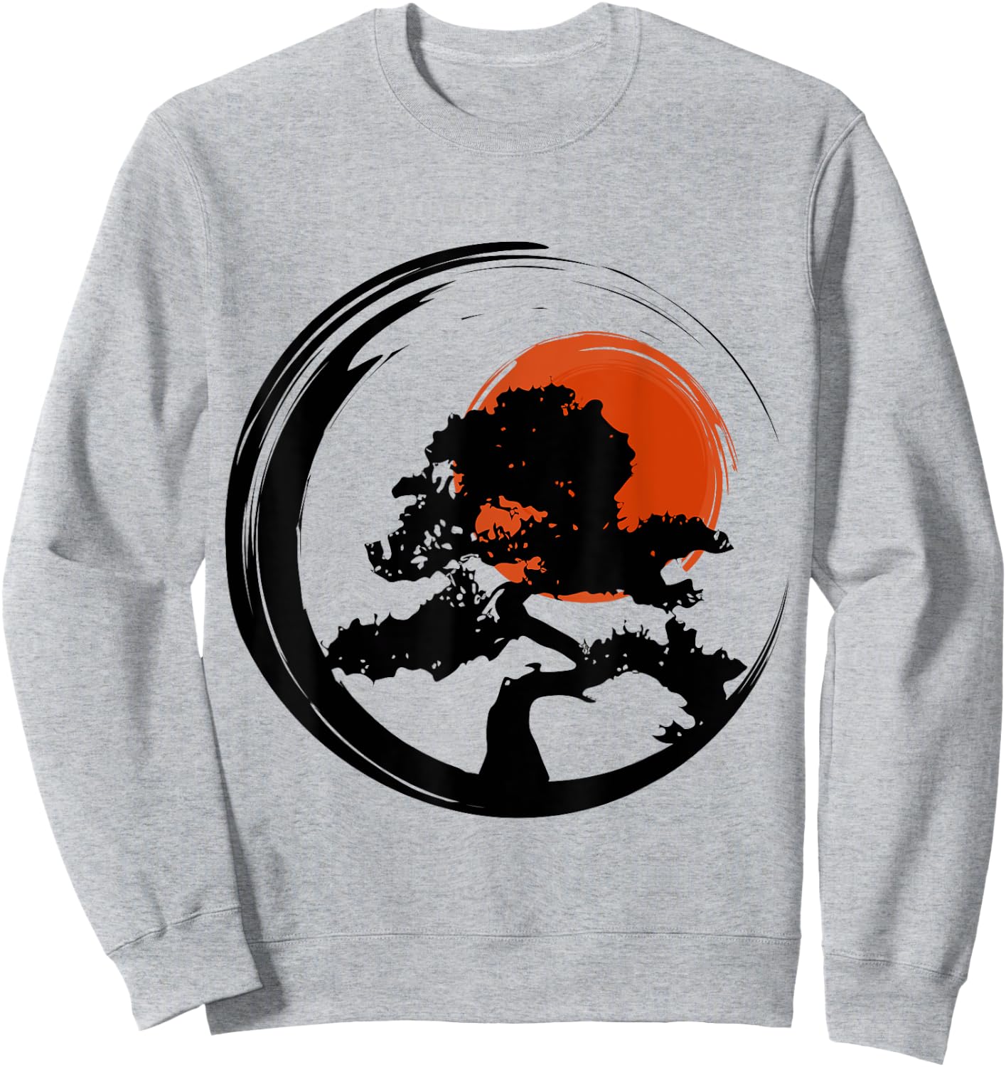 Japanese Bonsai Tree Zen Master Buddhism Penjing Sweatshirt - Sweatshirt | Ash