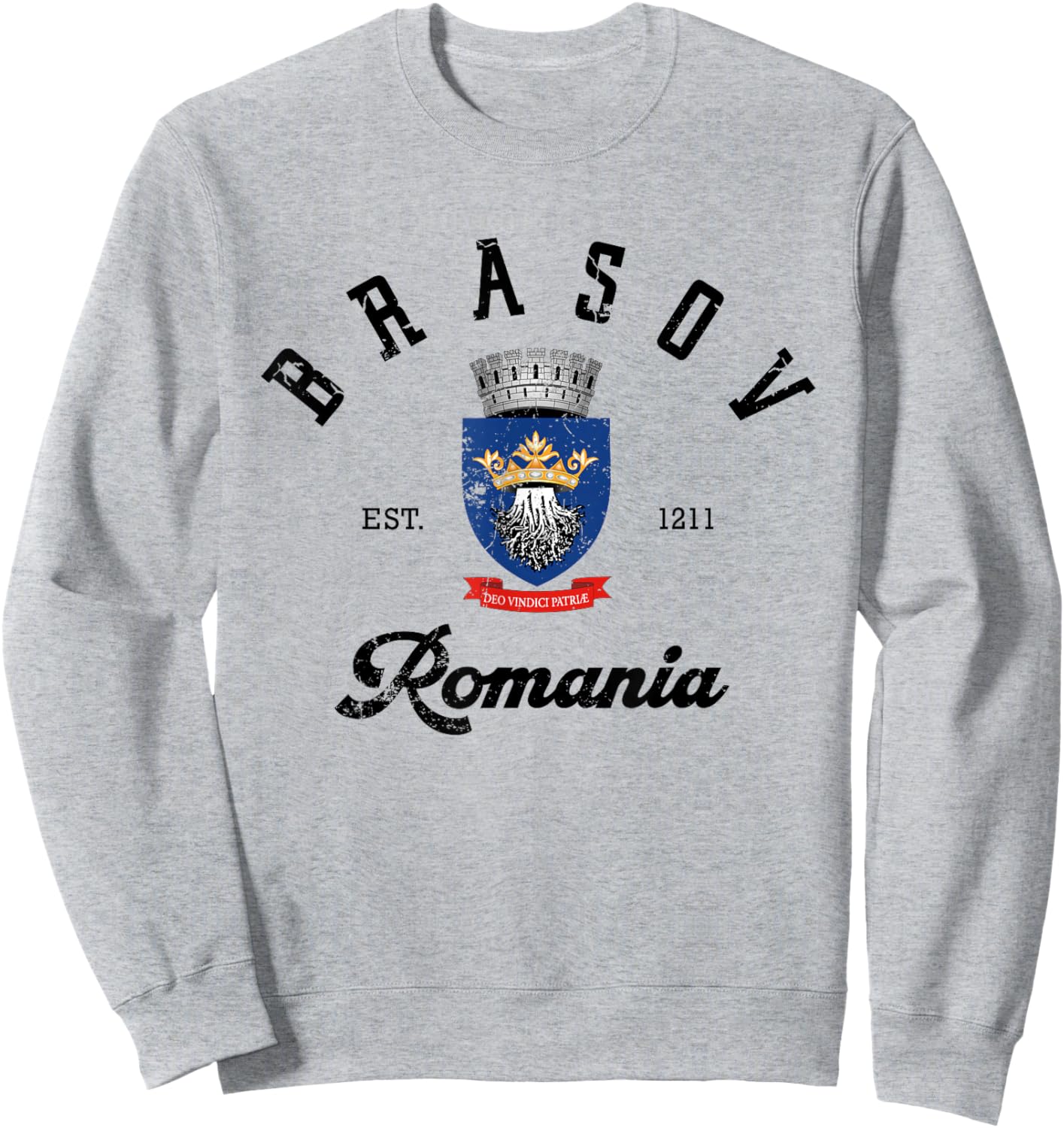 Brasov Romania Brasov vacation Romania Girls Trip Sweatshirt - Sweatshirt | Ash