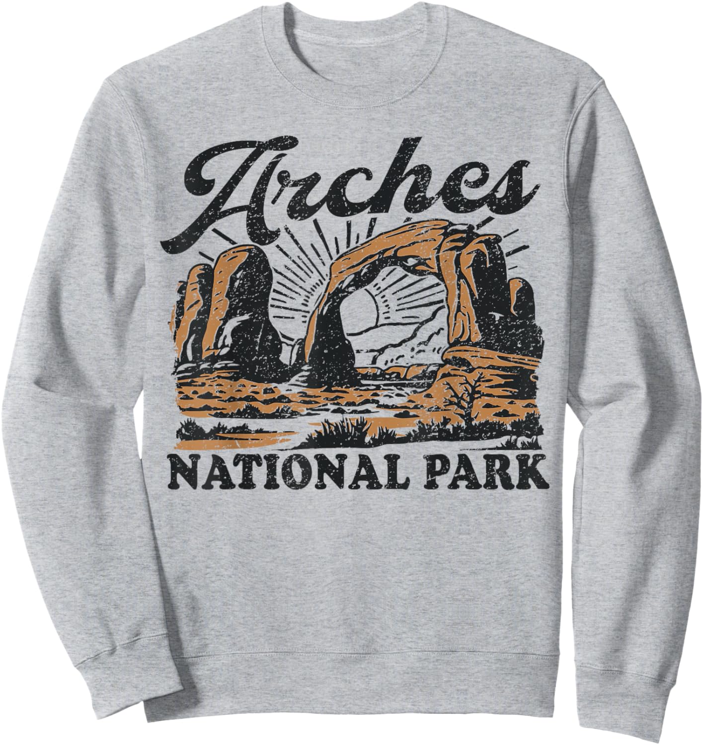 Arches National Park Sweatshirt - Sweatshirt | Ash