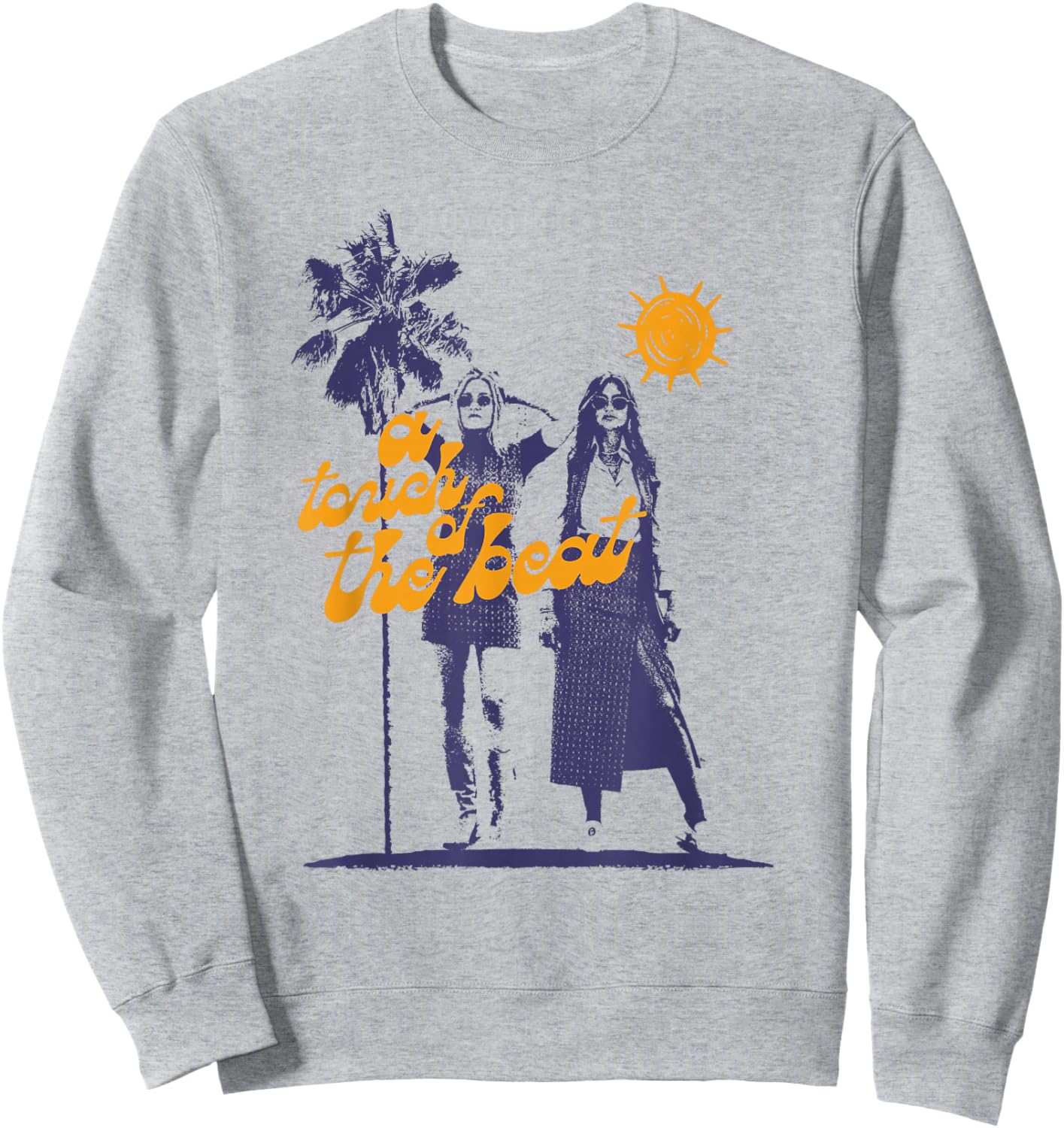 Aly & AJ Palm Tree Sweatshirt - Sweatshirt | Ash