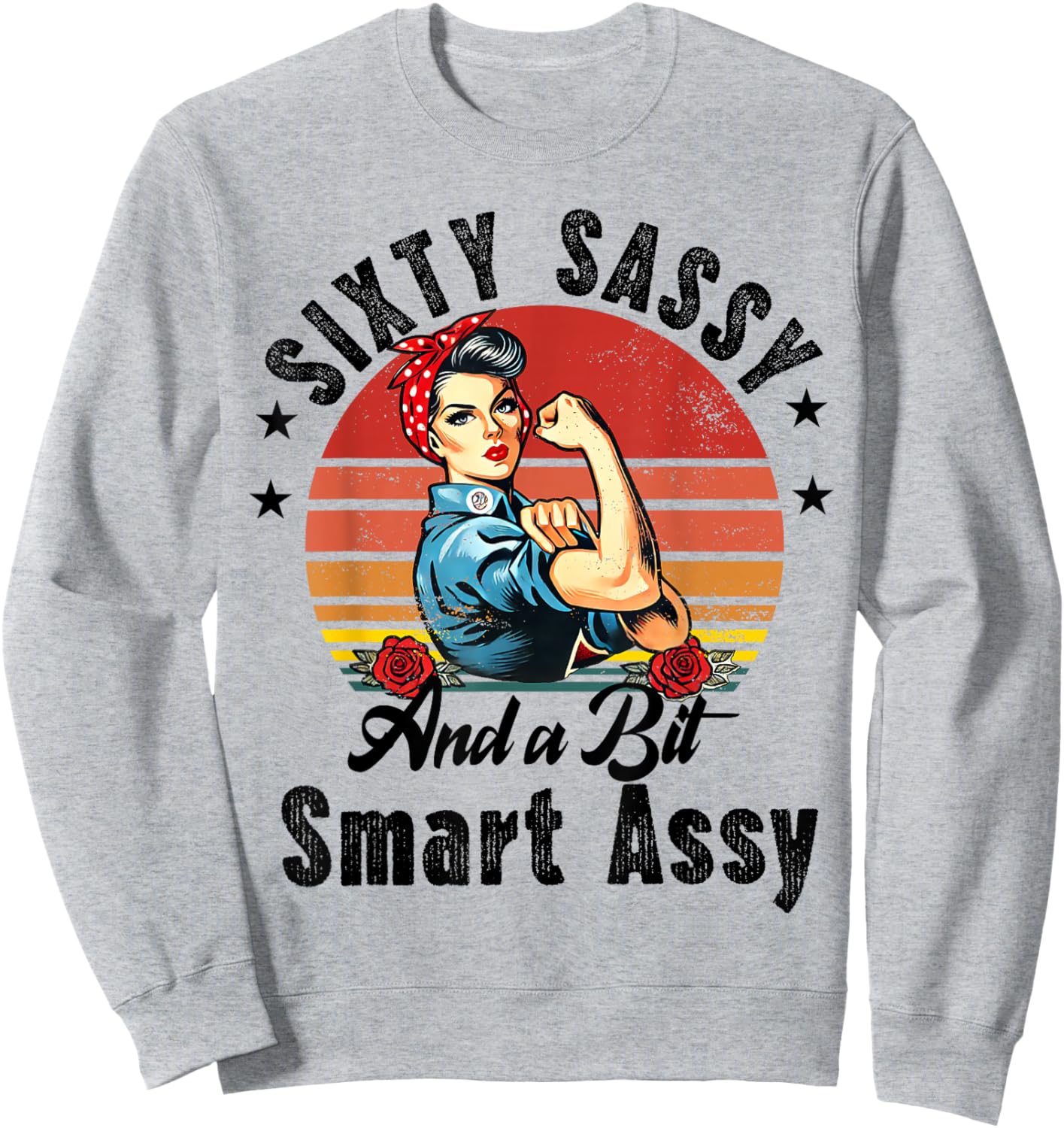 Women Mom Sweatshirt - Sweatshirt | Ash
