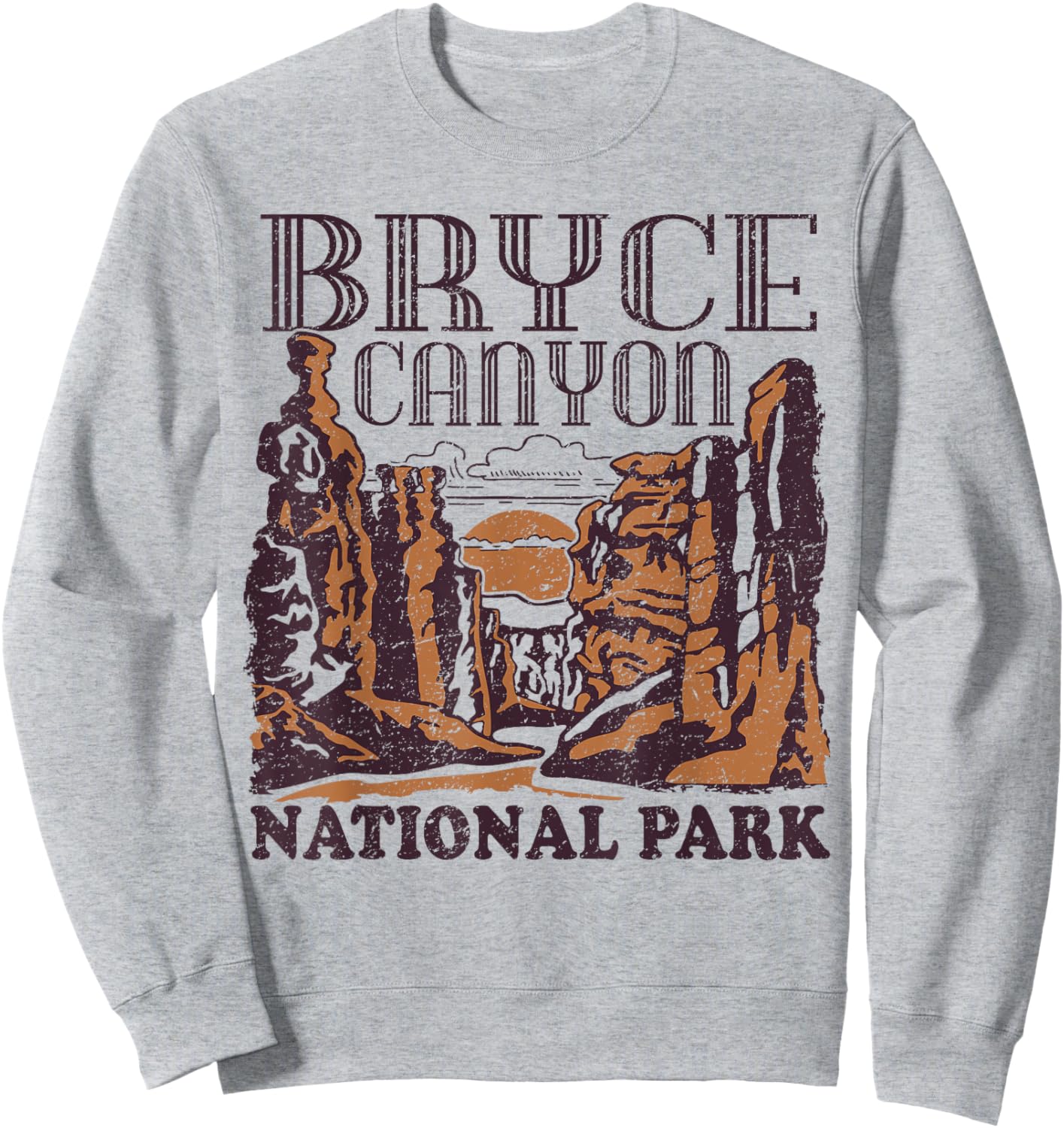 Bryce Canyon National Park Utah Sweatshirt - Sweatshirt | Ash