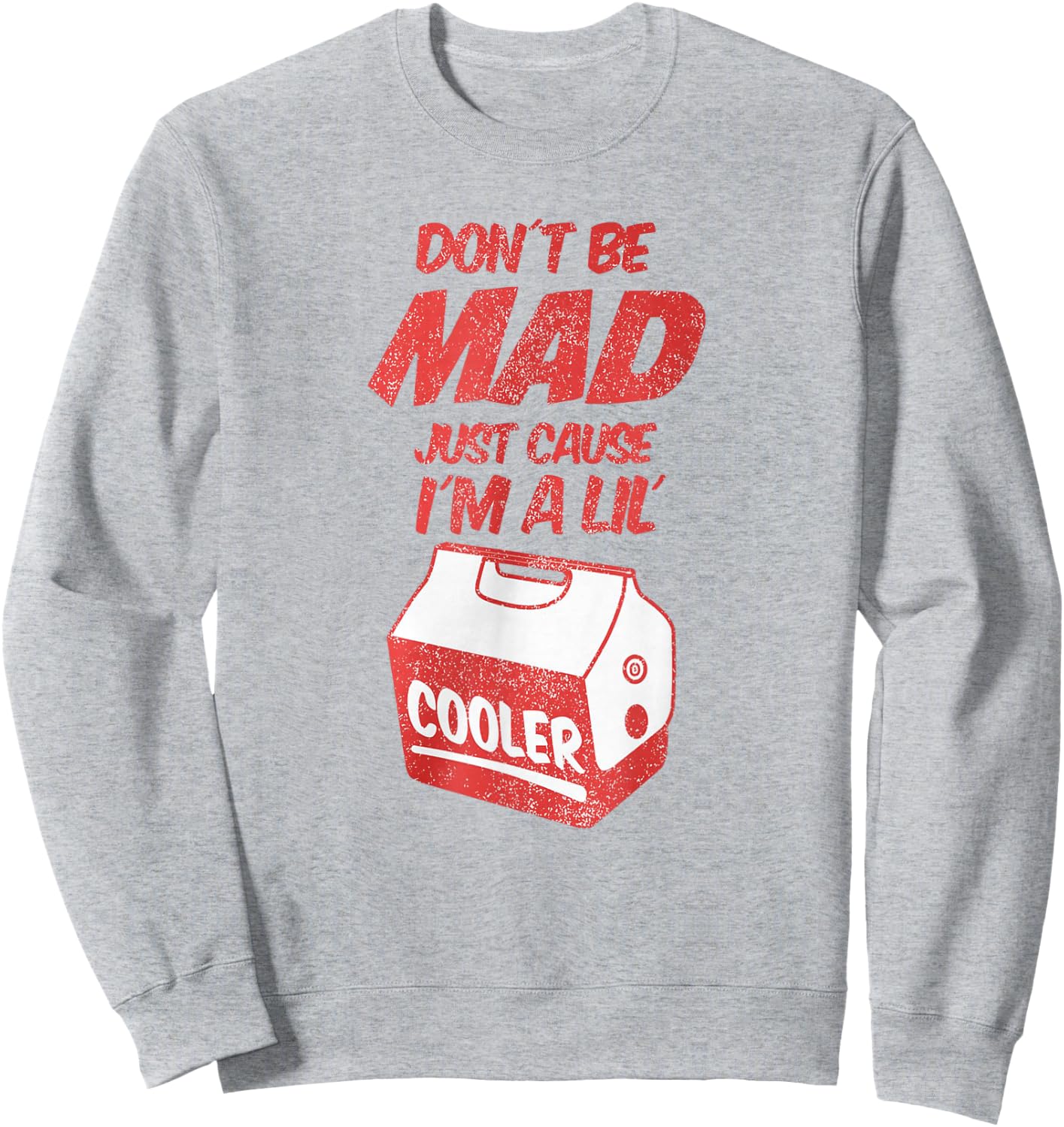 Dont Be Mad Just Because Im A Lil Cooler and Decor Bags Sweatshirt - Sweatshirt | Ash