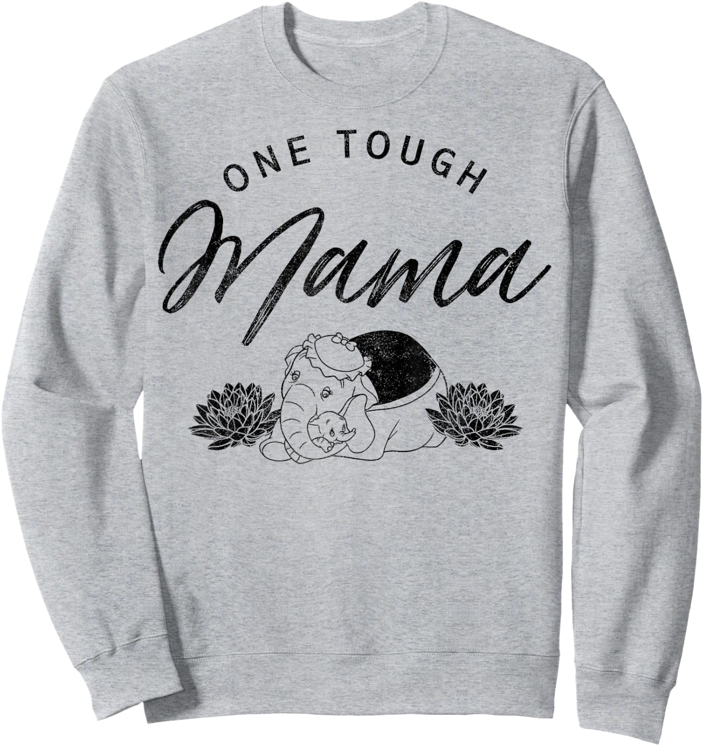 Disney Dumbo One Tough Mama Sweatshirt - Sweatshirt | Ash