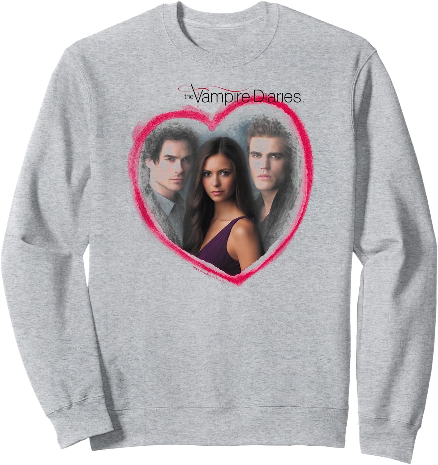 Vampire Diaries Girl's Choice T Shirt Sweatshirt - Sweatshirt | Ash