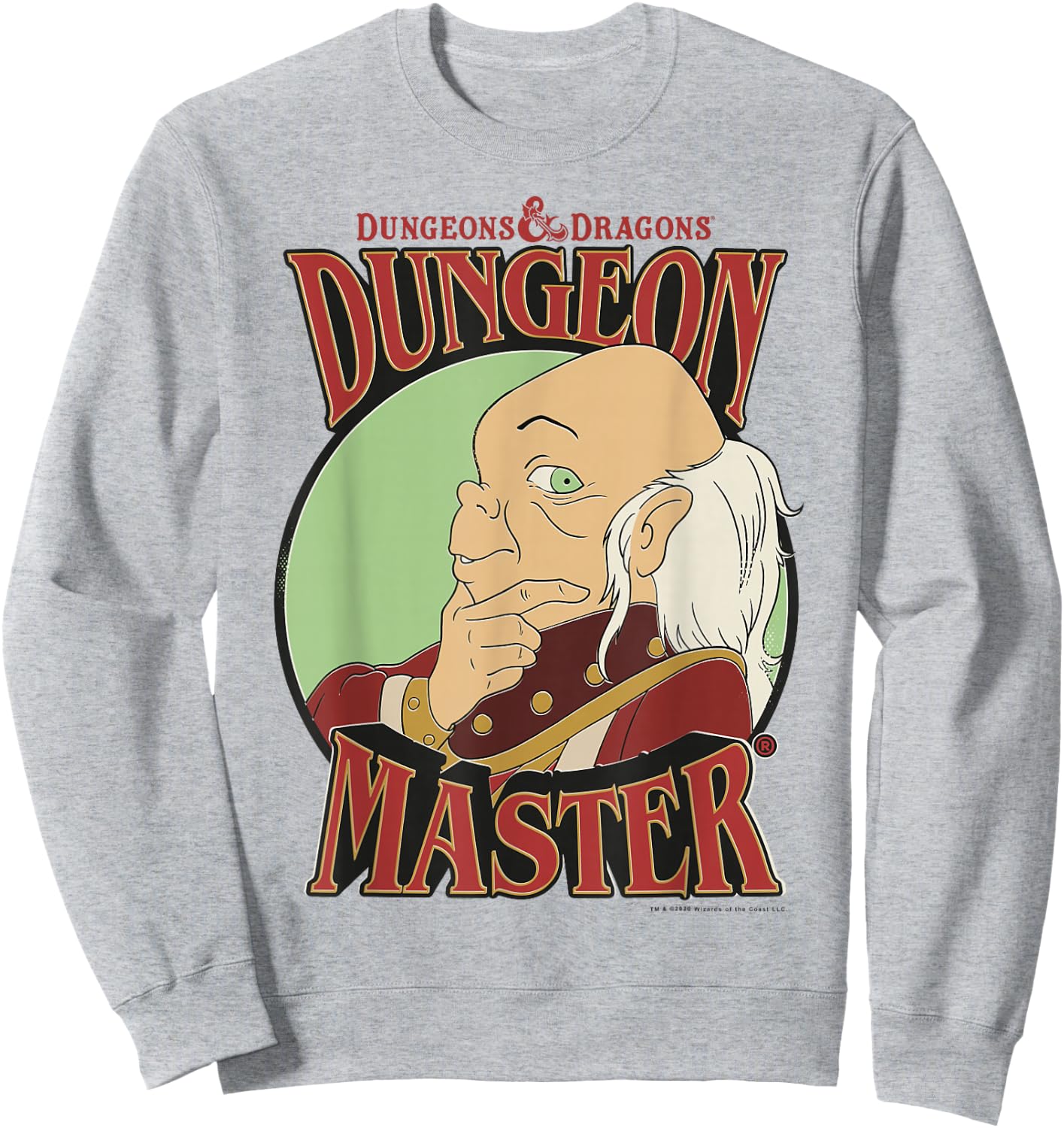 Dungeons & Dragons Dungeon Master Profile Sweatshirt - Sweatshirt | Ash