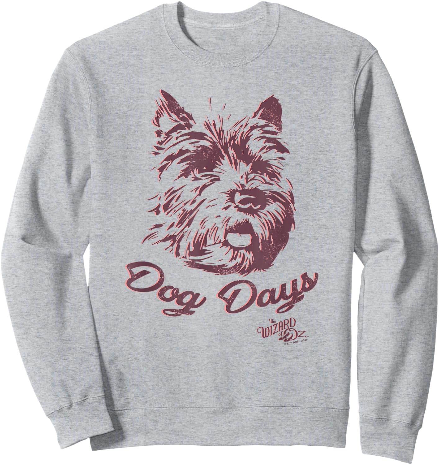 The Wizard of Oz Toto Dog Days Portrait Sweatshirt - Sweatshirt | Ash