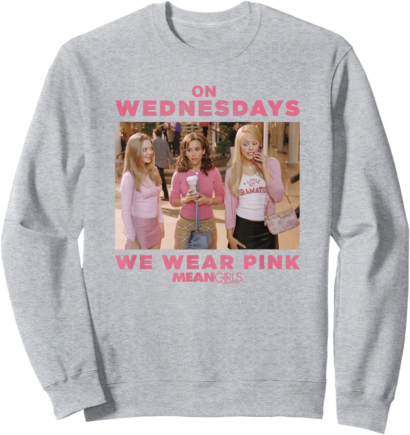 Mean Girls Wednesdays We Wear Pink Sweatshirt - Sweatshirt | Ash