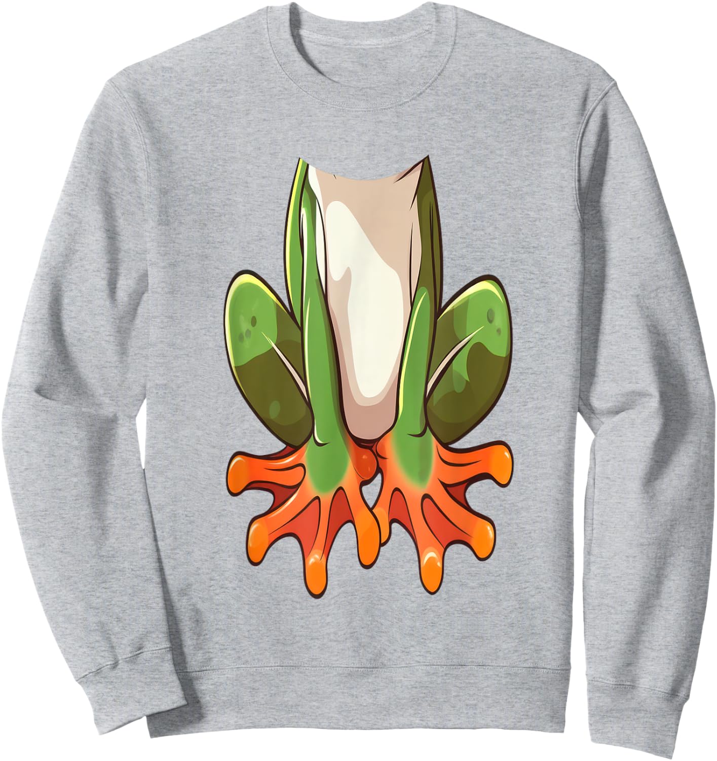 Frog Halloween Sweatshirt - Sweatshirt | Ash