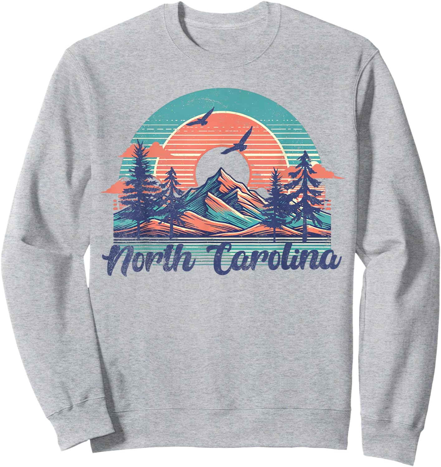 North Carolina Sweatshirt - Sweatshirt | Ash