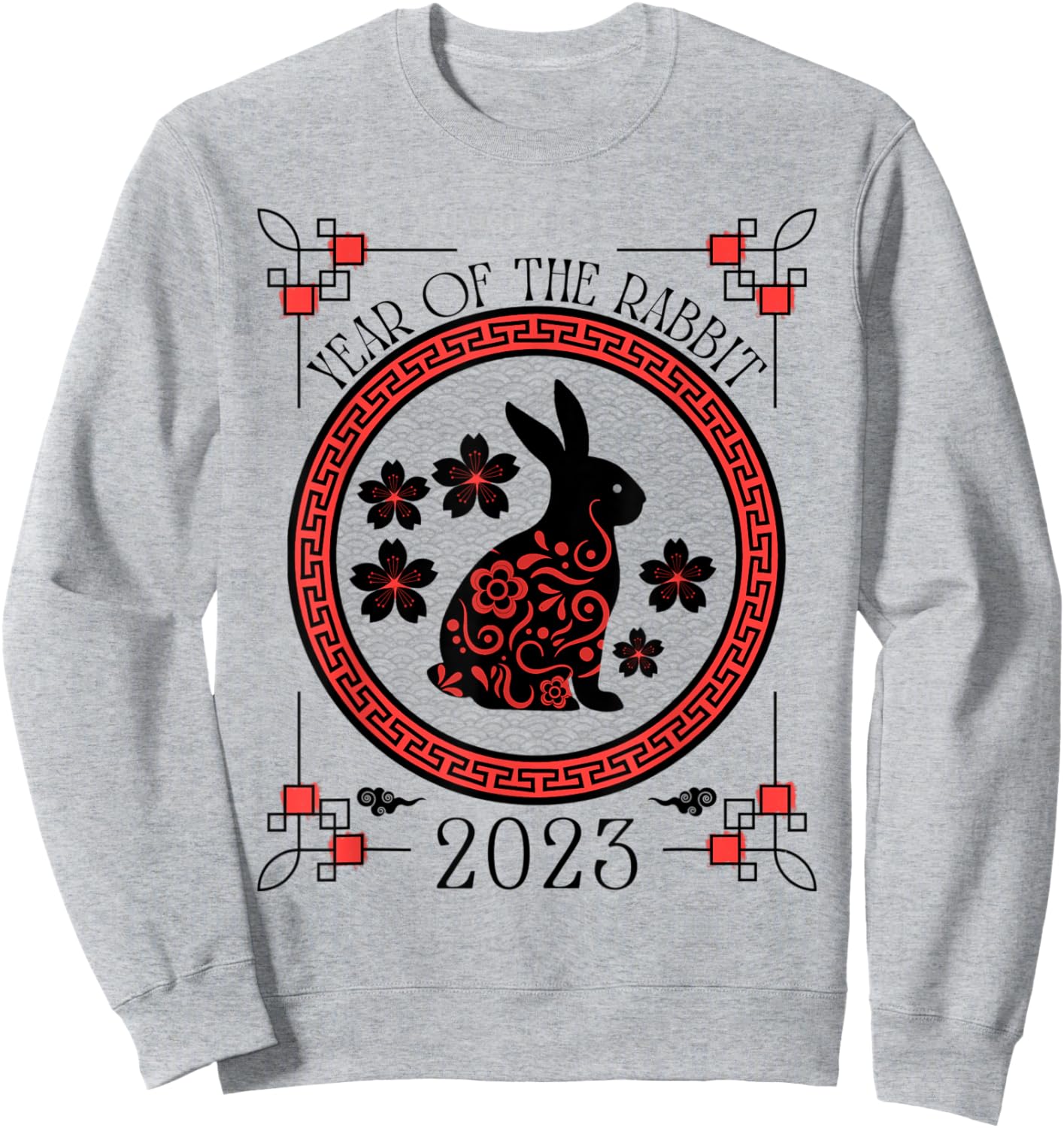Chinese Happy New Year Of The Rabbit 2023 Sweatshirt - Sweatshirt | Ash