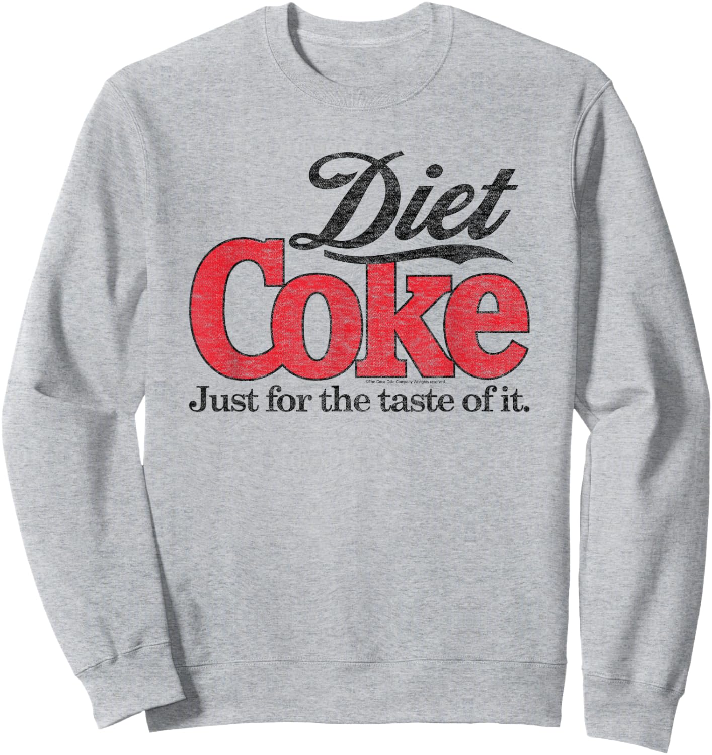 Coca-Cola - Diet Coke Retro Logo Sweatshirt - Sweatshirt | Ash