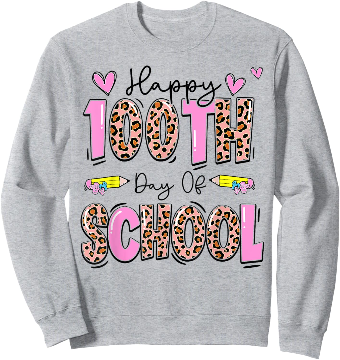 Teacher Student Kids Sweatshirt - Sweatshirt | Ash