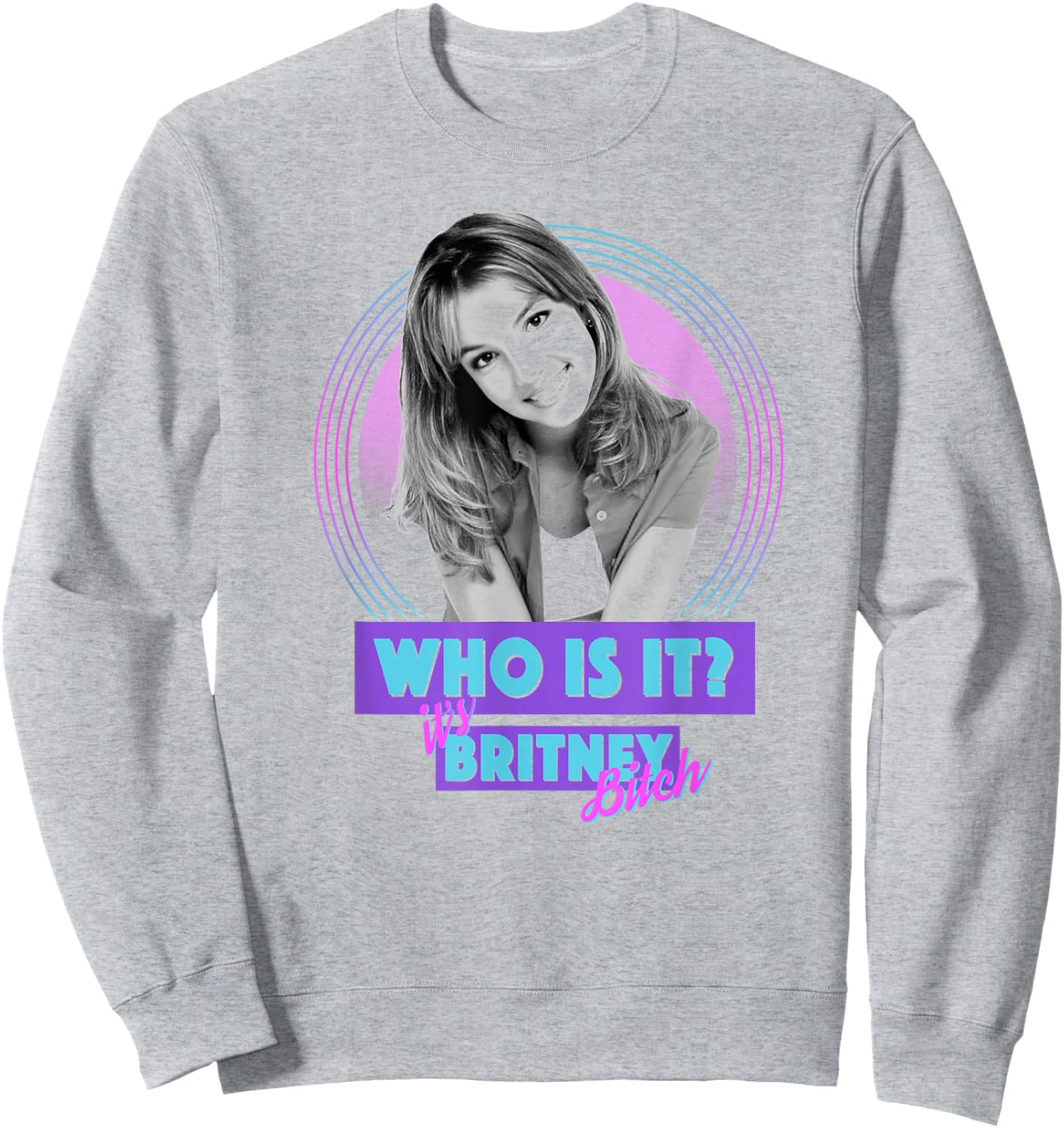 Britney Spears - Who is it? Sweatshirt - Sweatshirt | Ash