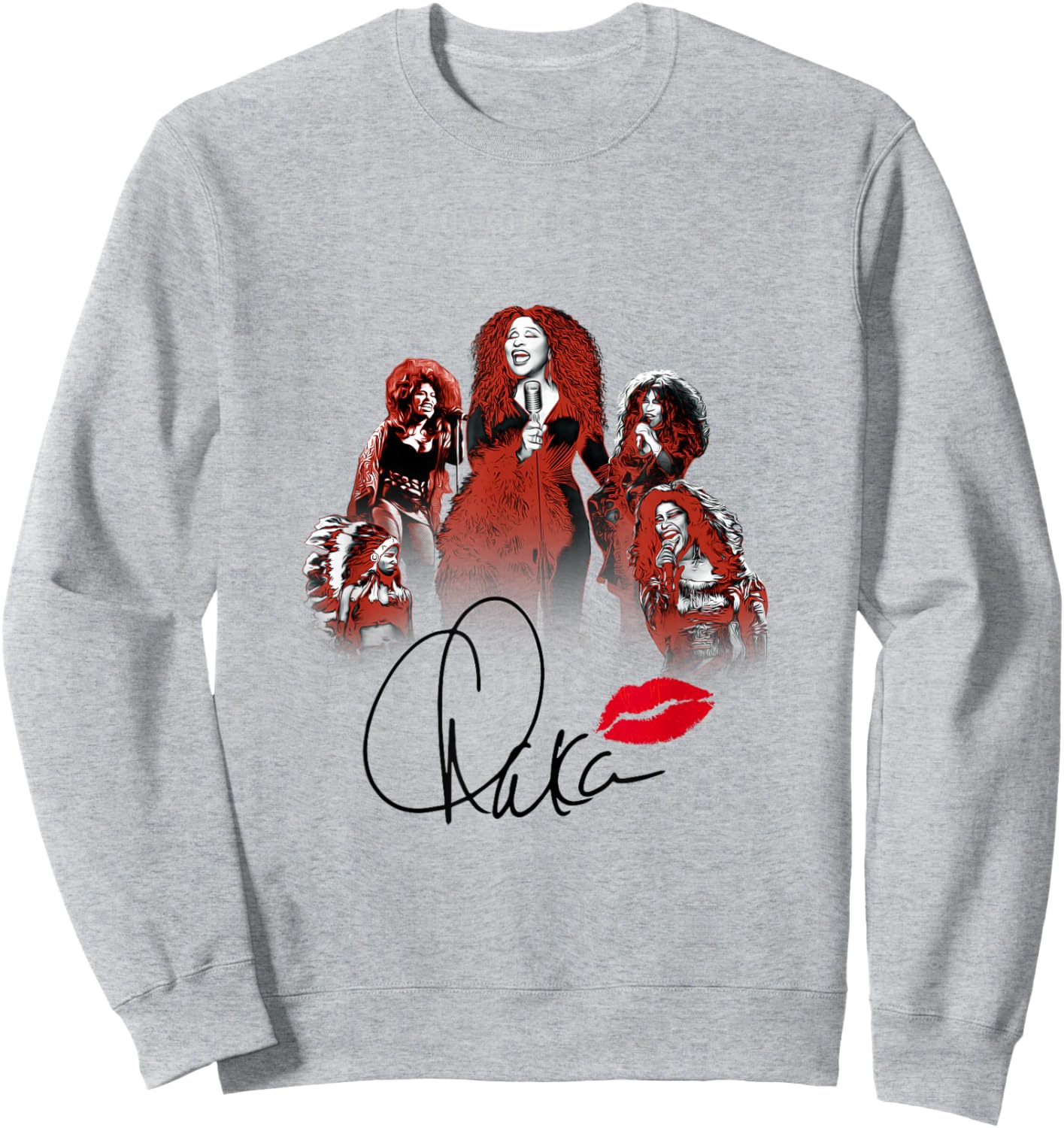 Chaka Khan - Lips 50 Sweatshirt - Sweatshirt | Ash