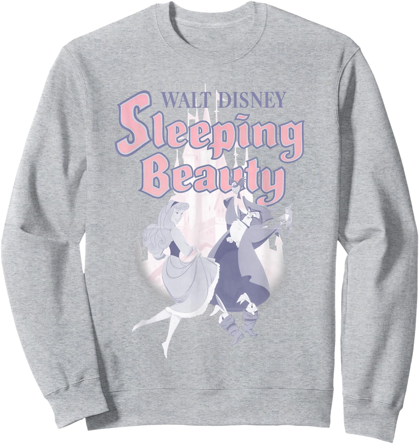 Disney Sleeping Beauty Aurora Dancing Poster Sweatshirt - Sweatshirt | Ash