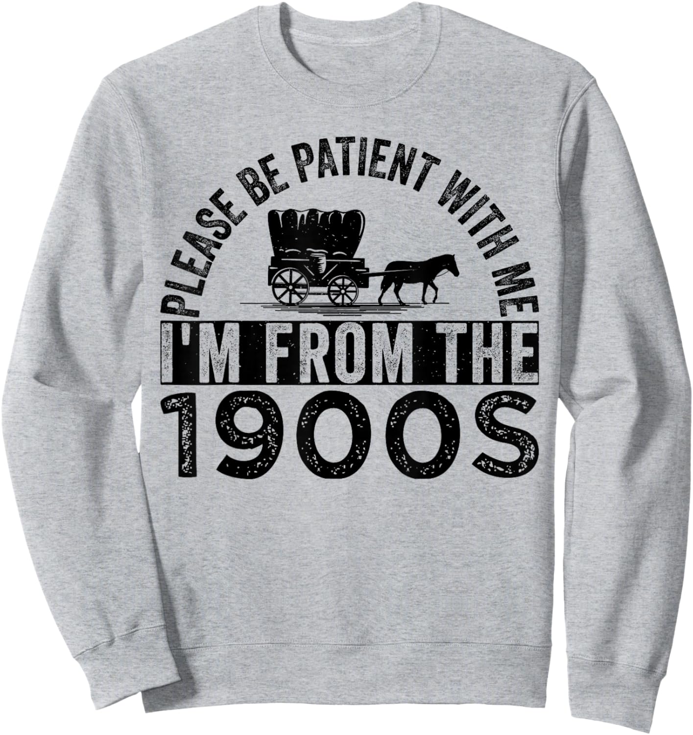 Please Be Patient with Me I'm from The 1900s Sweatshirt - Sweatshirt | Ash