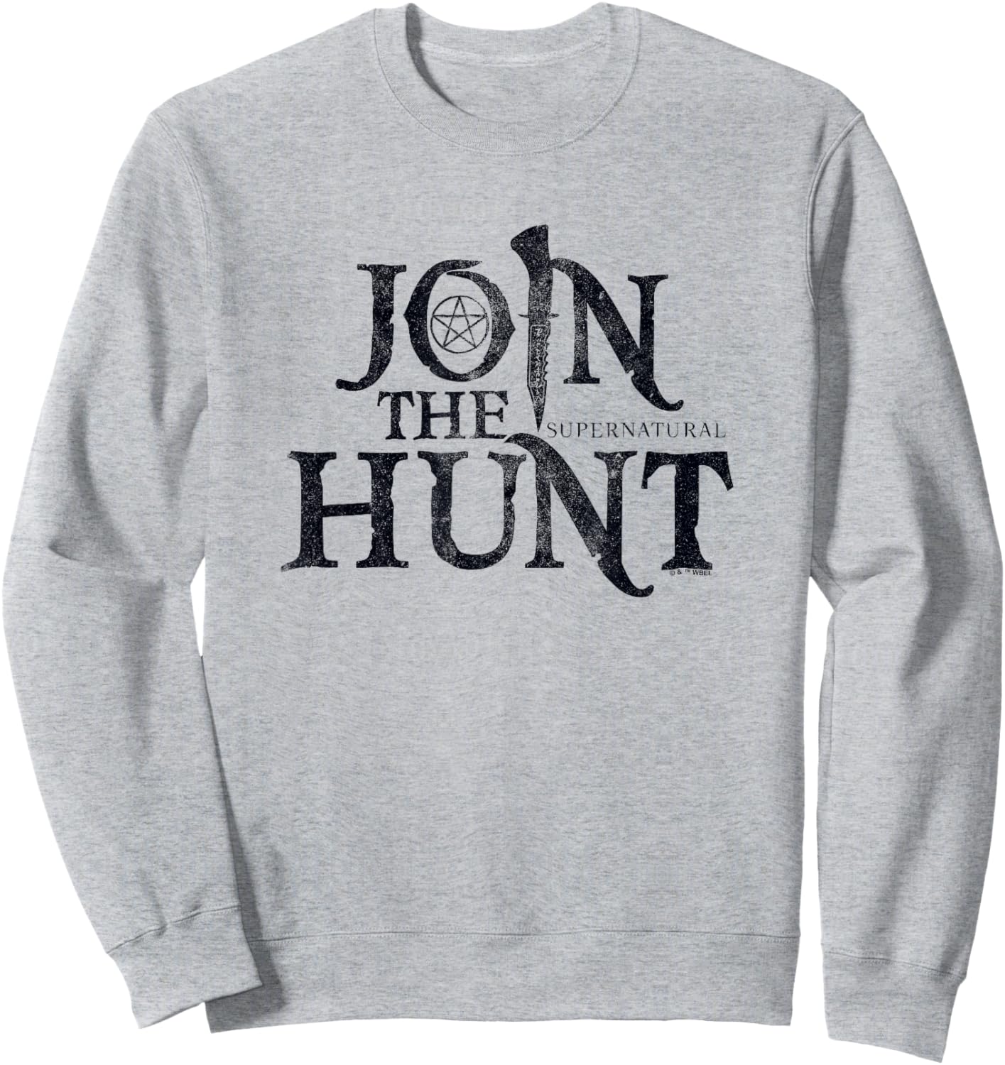 Supernatural Join the Hunt Logo Sweatshirt - Sweatshirt | Ash