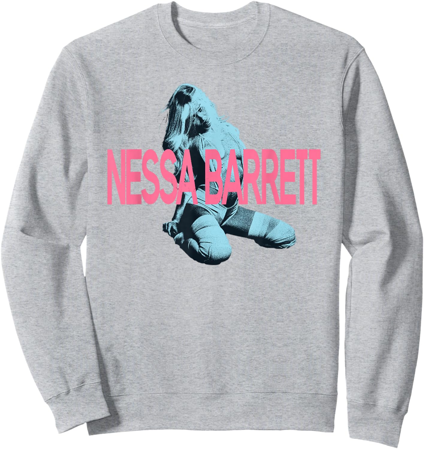Nessa Barrett Honey Baby Logo Sweatshirt - Sweatshirt | Ash