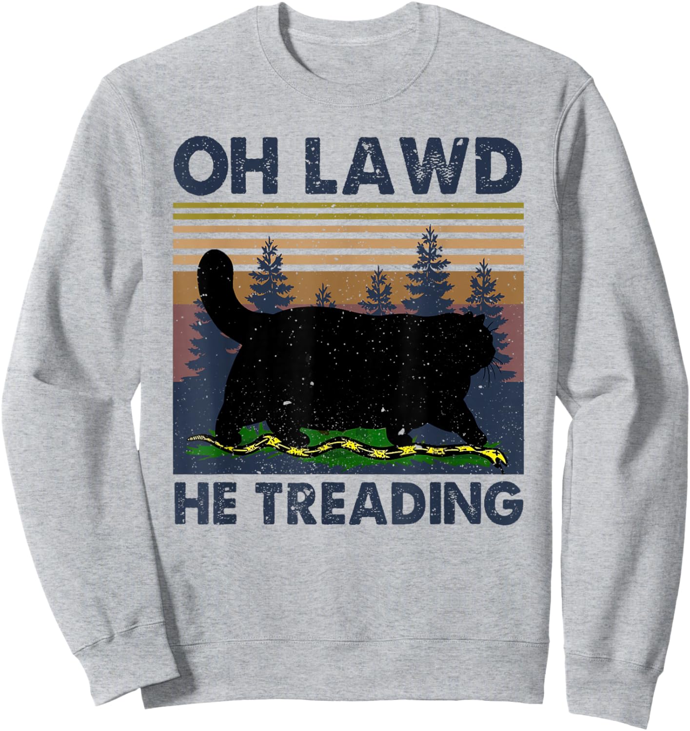 Oh Lawd He Treading Sweatshirt - Sweatshirt | Ash