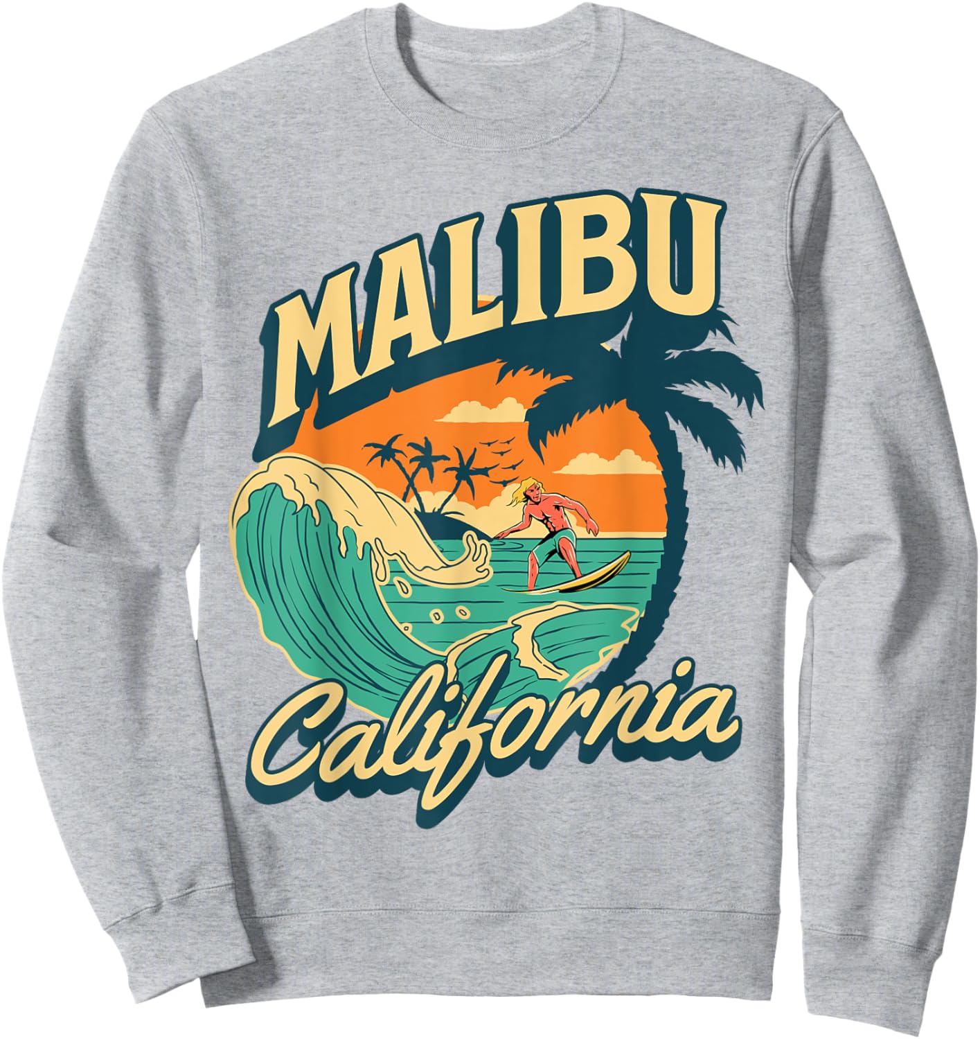 Malibu Sweatshirt - Sweatshirt | Ash