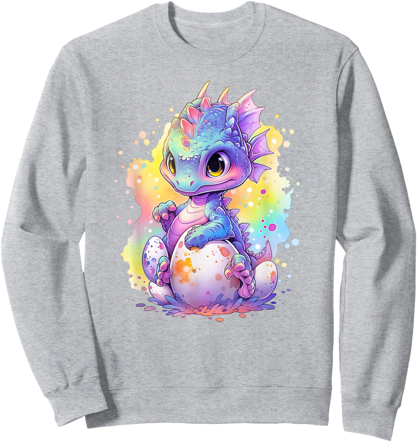 Cute Dragon funny Dragon lover baby Sweatshirt - Sweatshirt | Ash