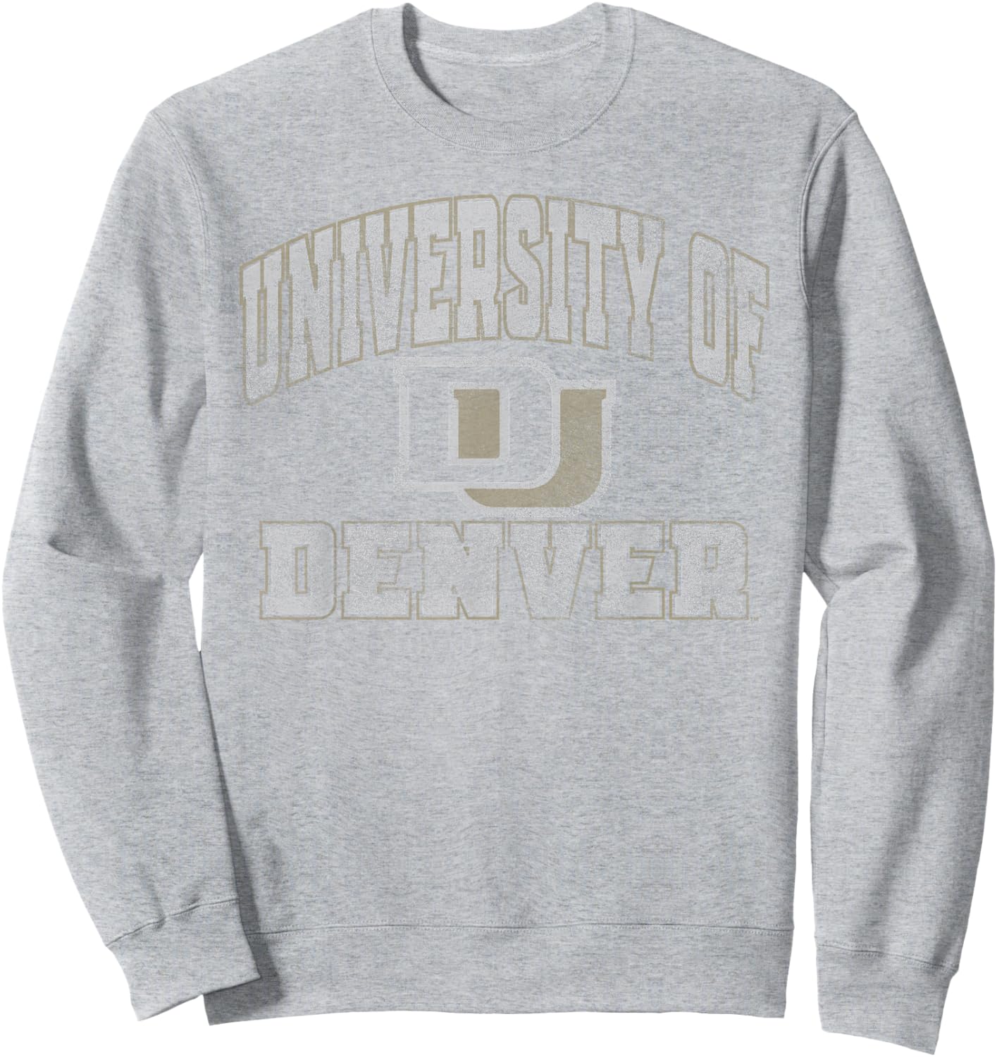 Denver Pioneers Vintage Worn Red Officially Licensed Sweatshirt - Sweatshirt | Ash
