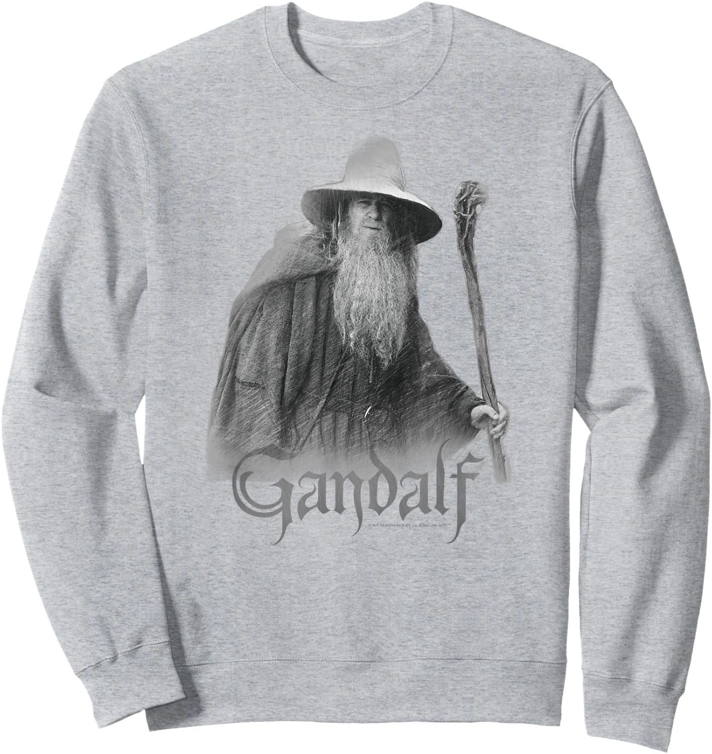 Lord of The Rings Gandalf The Grey Sweatshirt - Sweatshirt | Ash