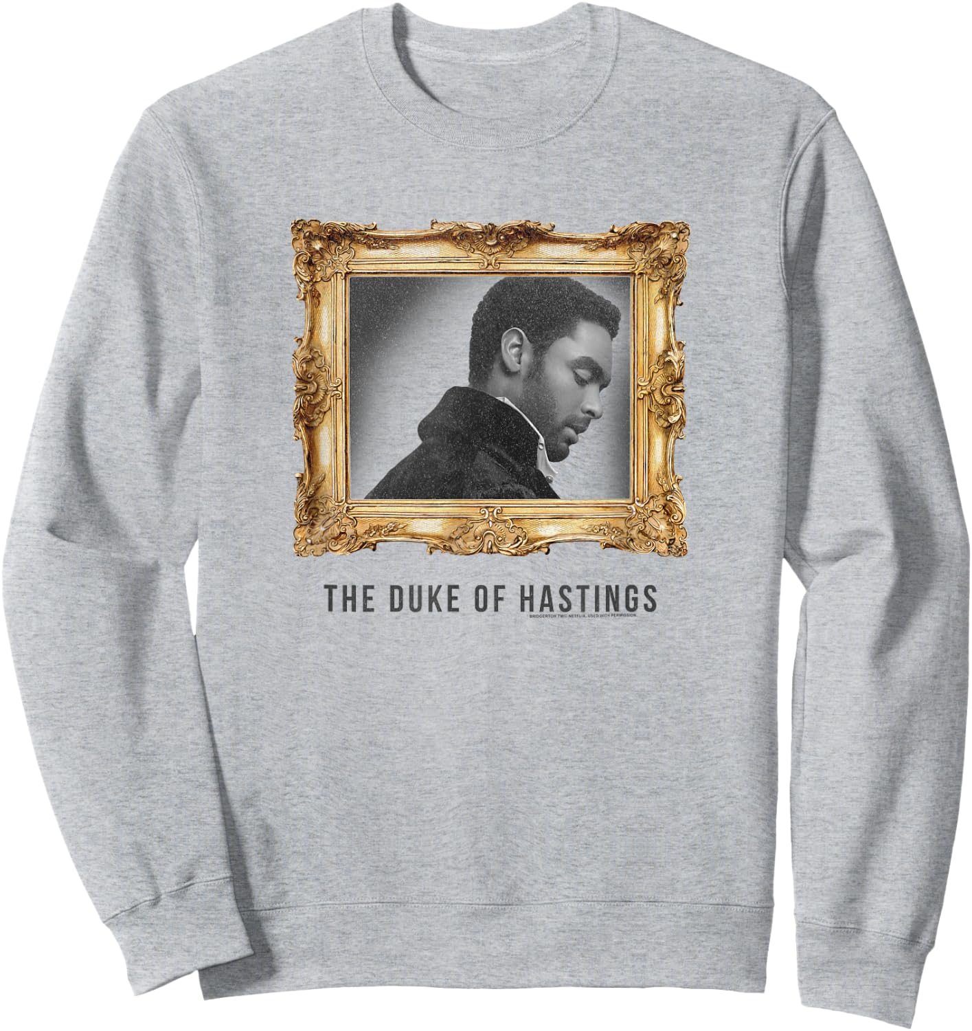 Bridgerton Simon Basset The Duke Of Hastings Sweatshirt - Sweatshirt | Ash