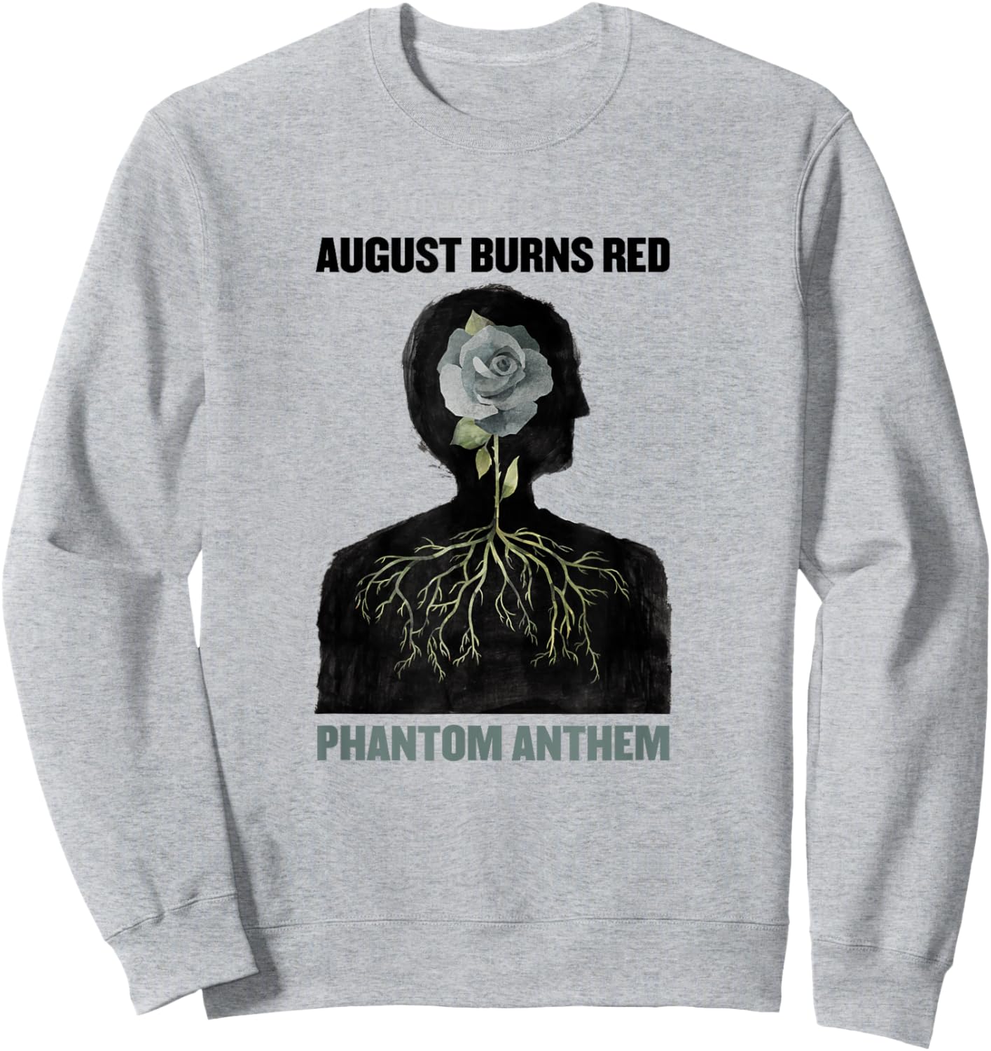August Burns Red – Phantom-Hymnen-Abdeckung Sweatshirt - Sweatshirt | Ash