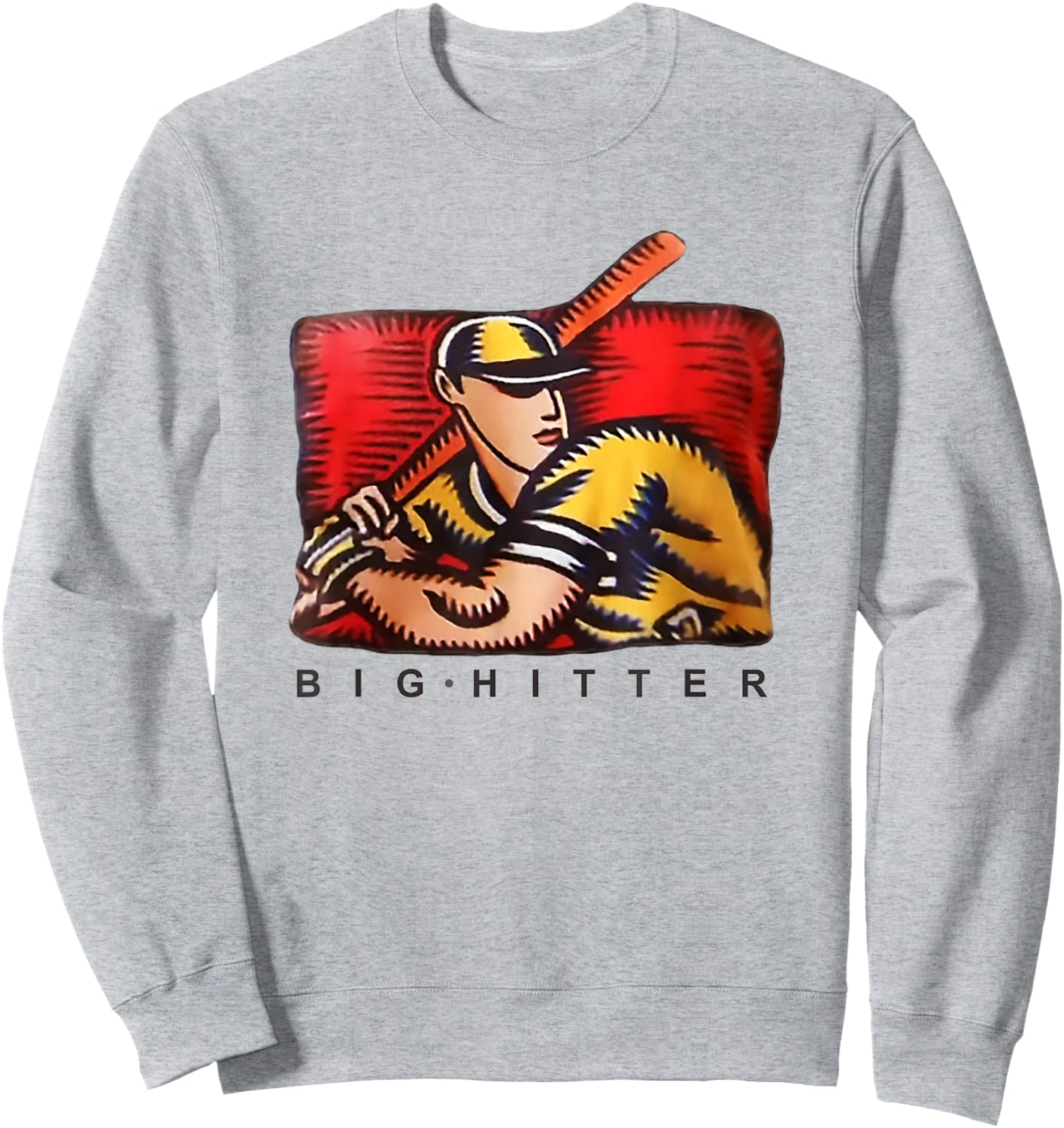 Big Hitter Sweatshirt - Sweatshirt | Ash