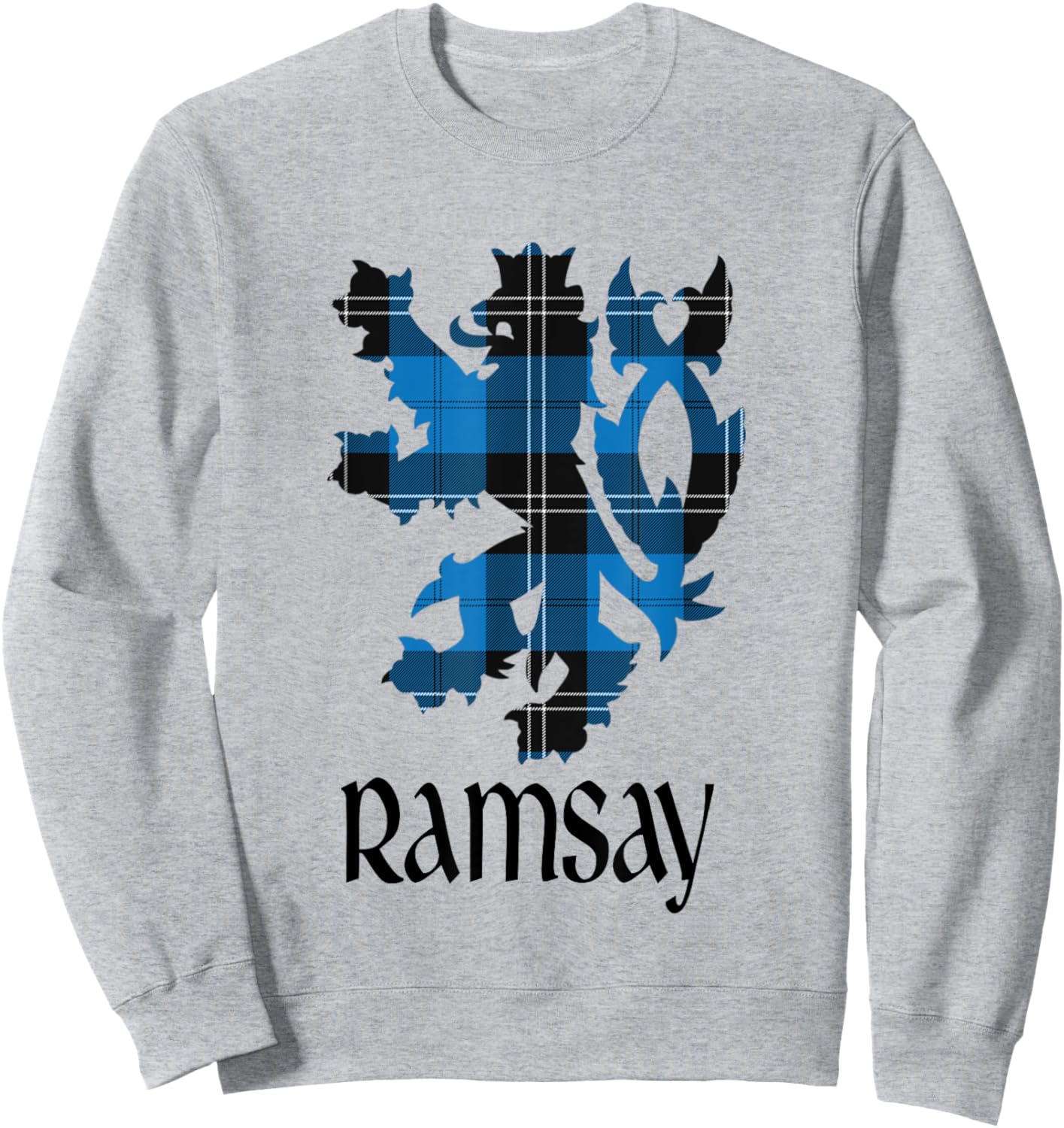 Clan Ramsay Tartan Scottish Family Name Scotland Pride Sweatshirt - Sweatshirt | Ash