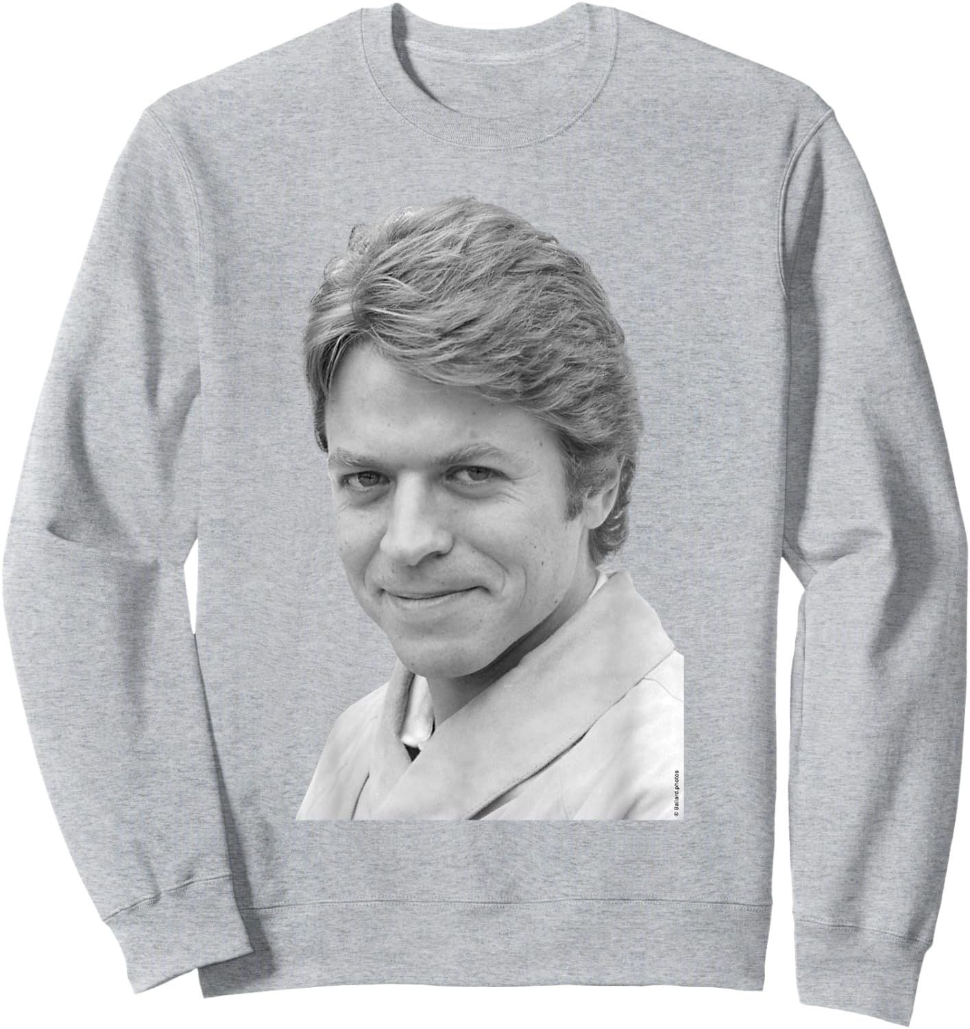 Robert Palmer Singer Portrait By Allan Ballard Sweatshirt - Sweatshirt | Ash