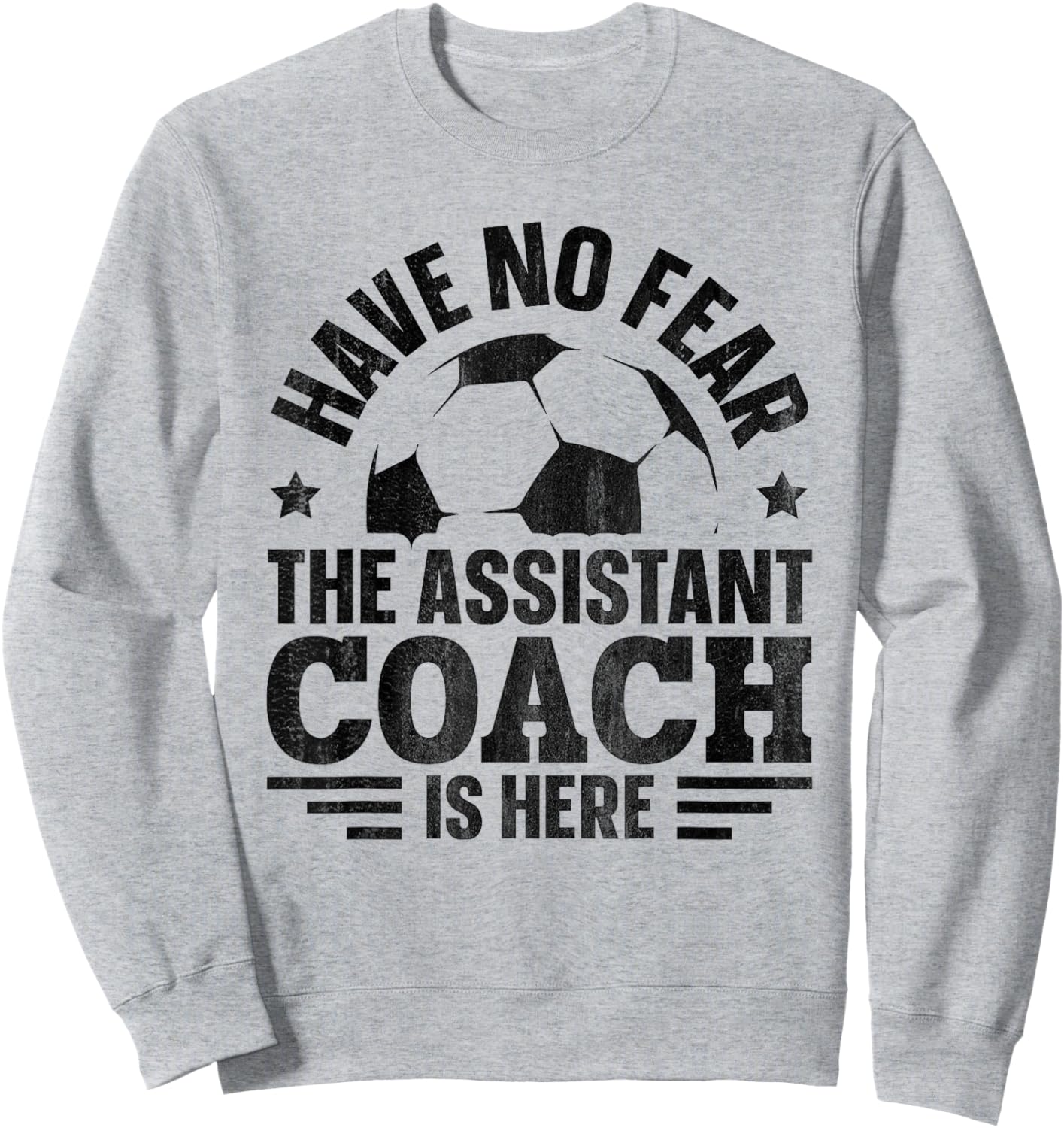 Soccer Team Coach Design for an Assistant coach for soccer Sweatshirt - Sweatshirt | Ash