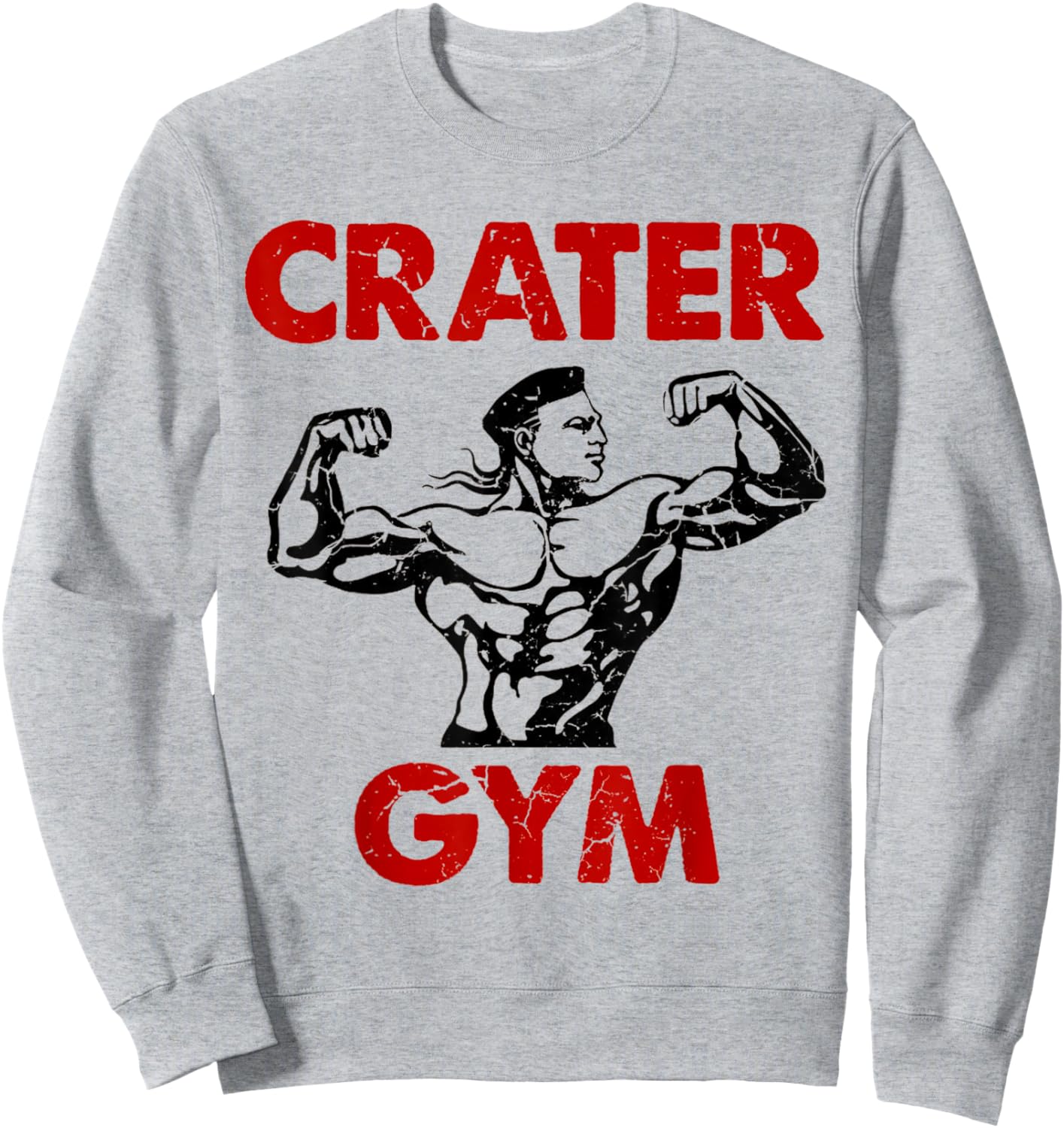 Crater Gym Sweatshirt - Sweatshirt | Ash