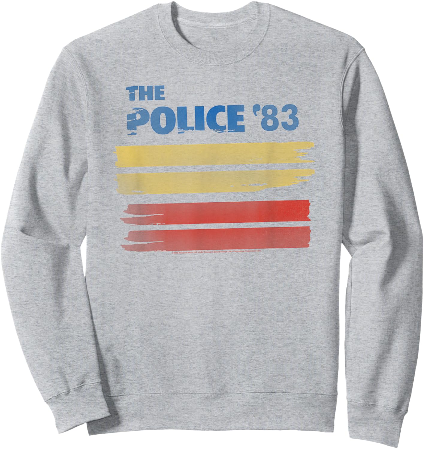 The Police 83 Sweatshirt - Sweatshirt | Ash