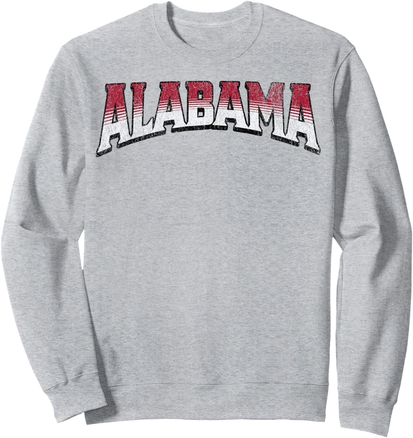 Vintage Alabama AL Sports Design Gifts Men Women Boys Girls Sweatshirt - Sweatshirt | Ash
